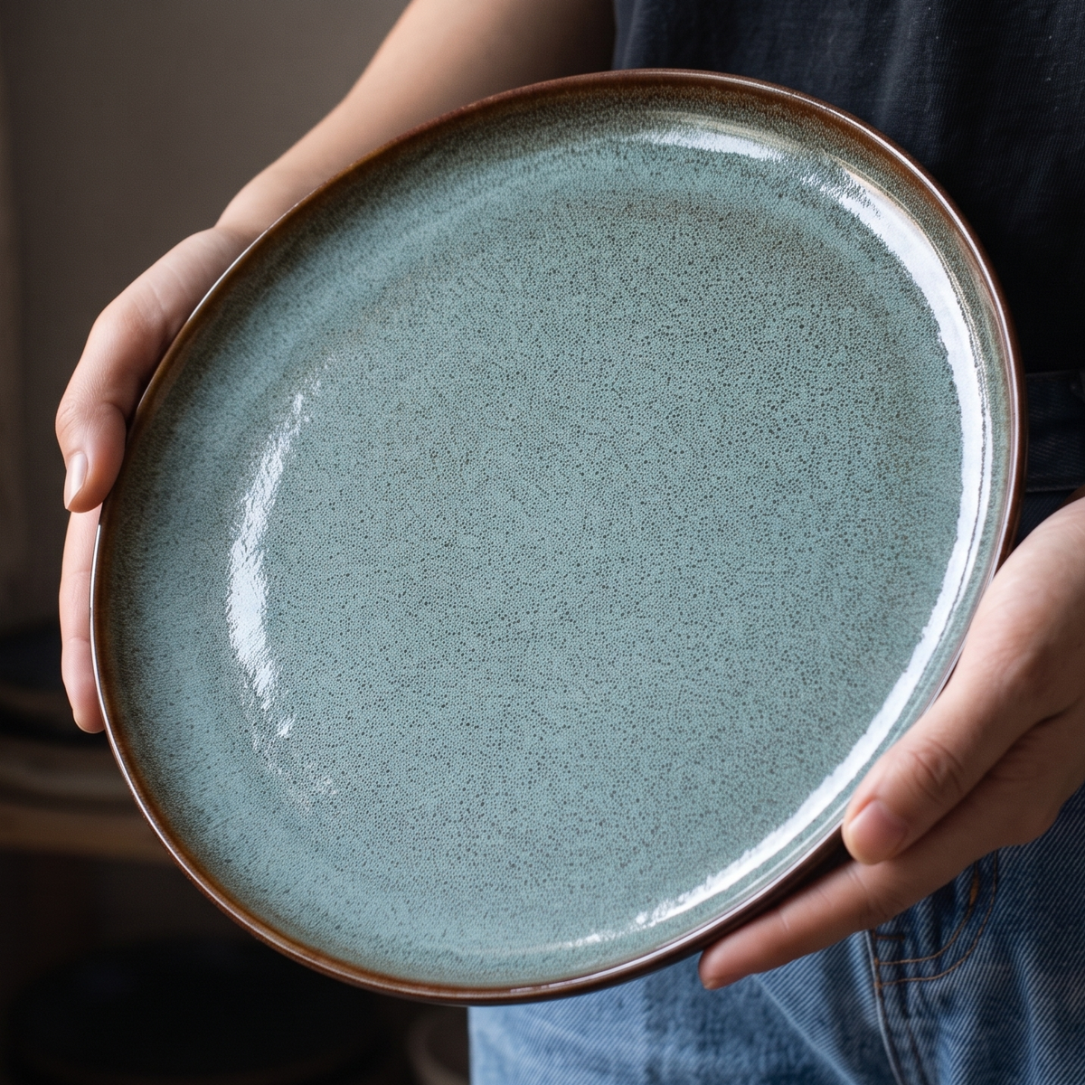 Sage Ceramic Dinner Plate