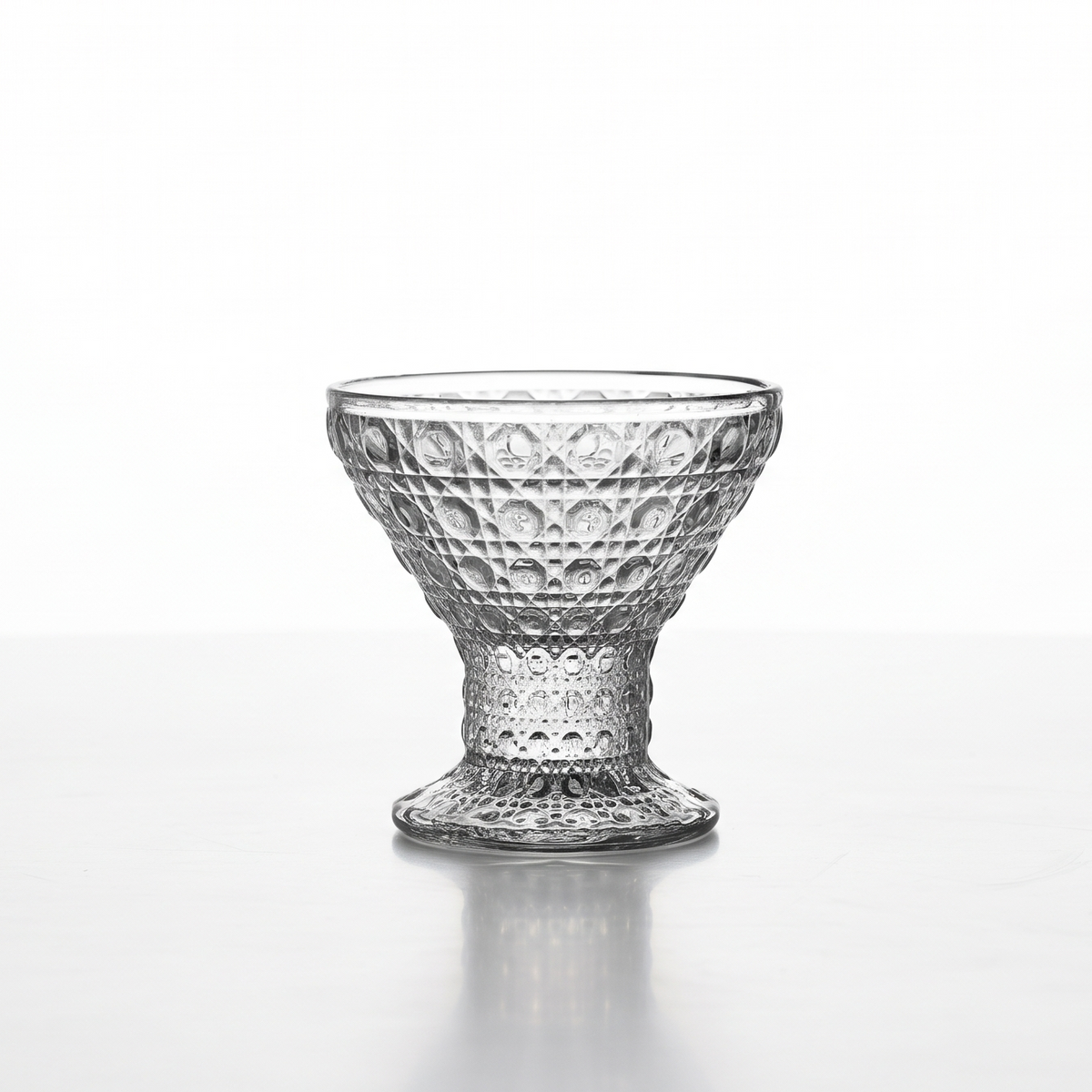 The Bijou Embossed Dessert Glass (Set of 6)
