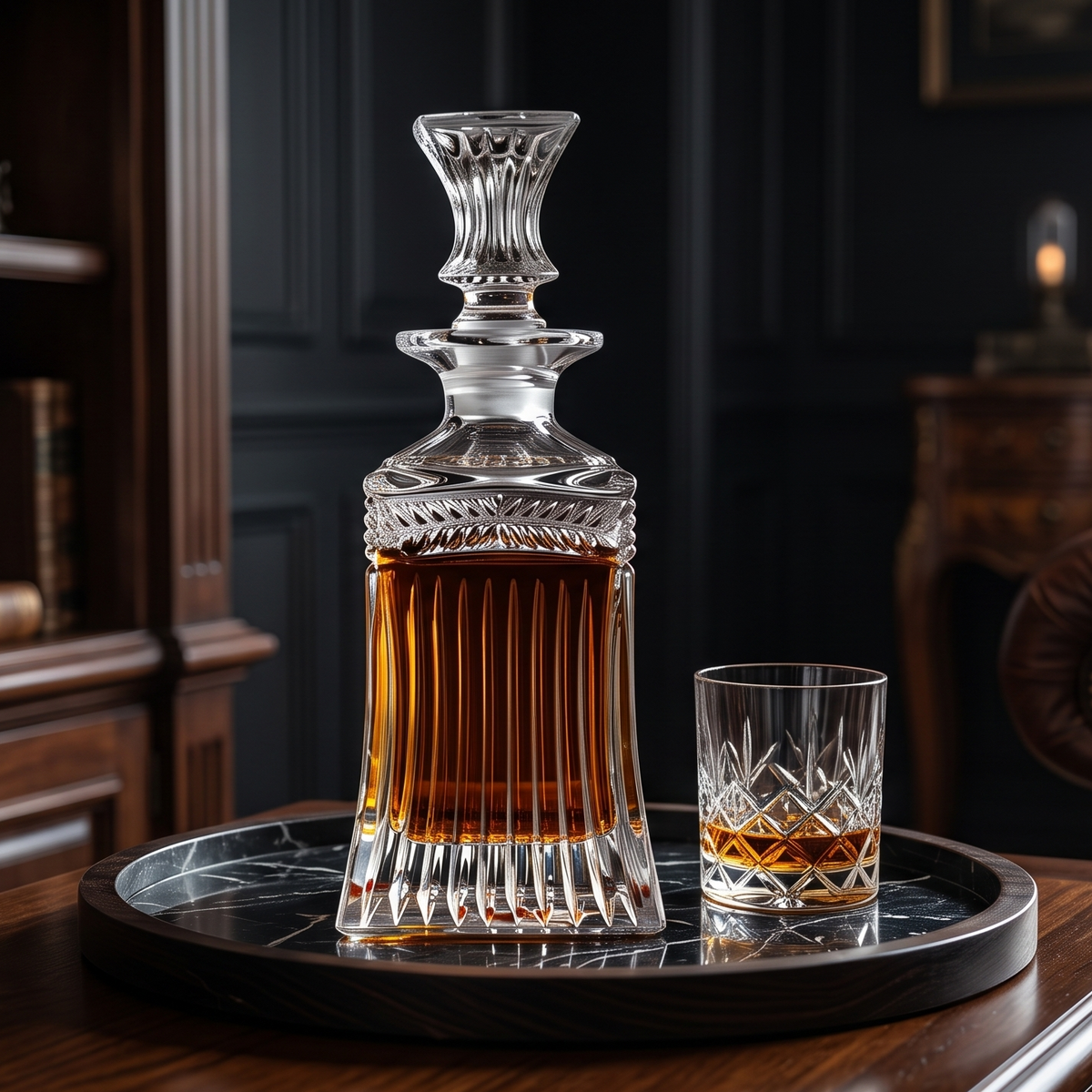 The Corinthian Crystal Decanter