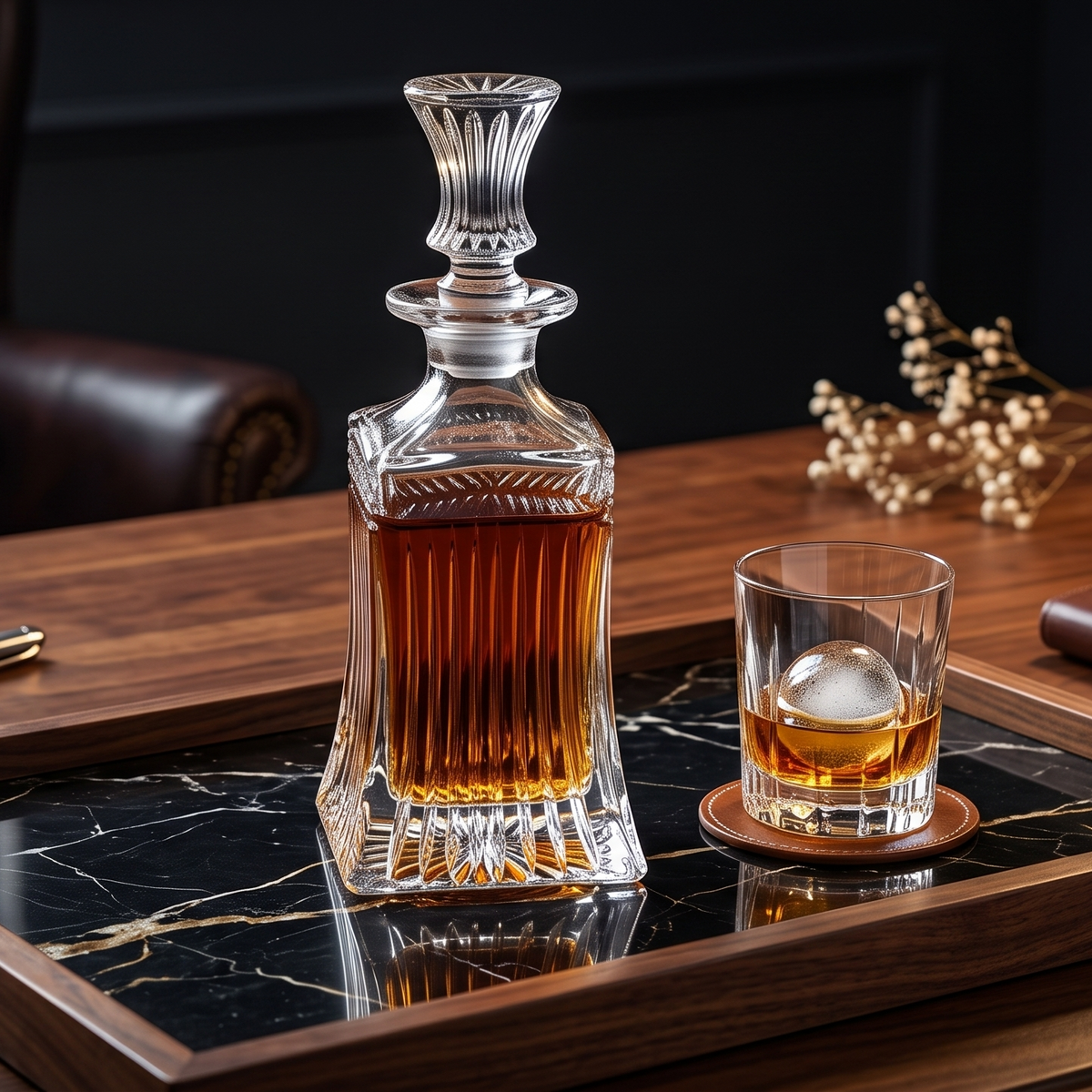 The Corinthian Crystal Decanter