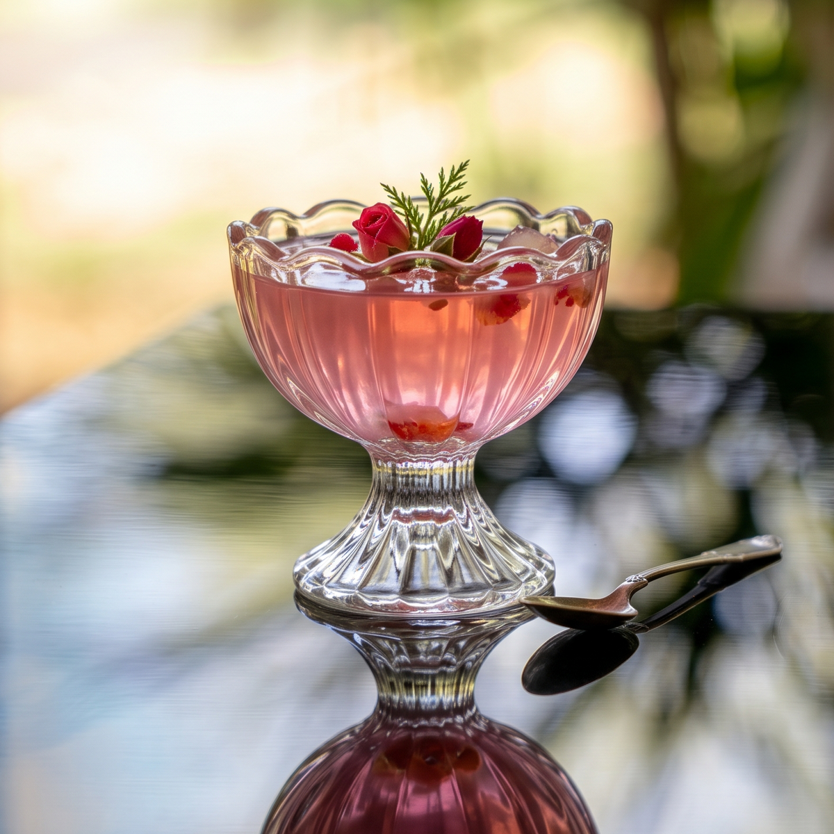 The Petal Scalloped Dessert Glass (Set of 6)