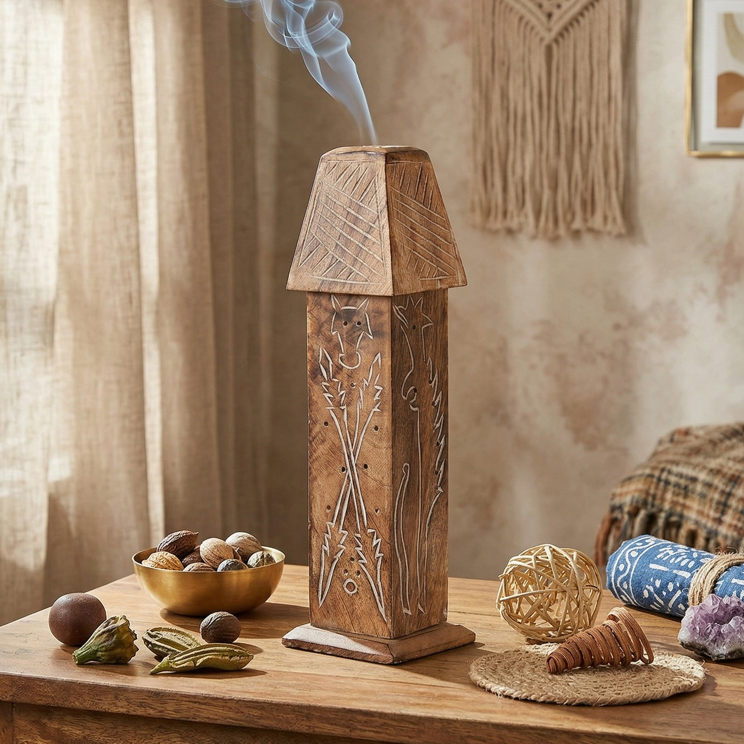 The Village Hut - Incense Holder