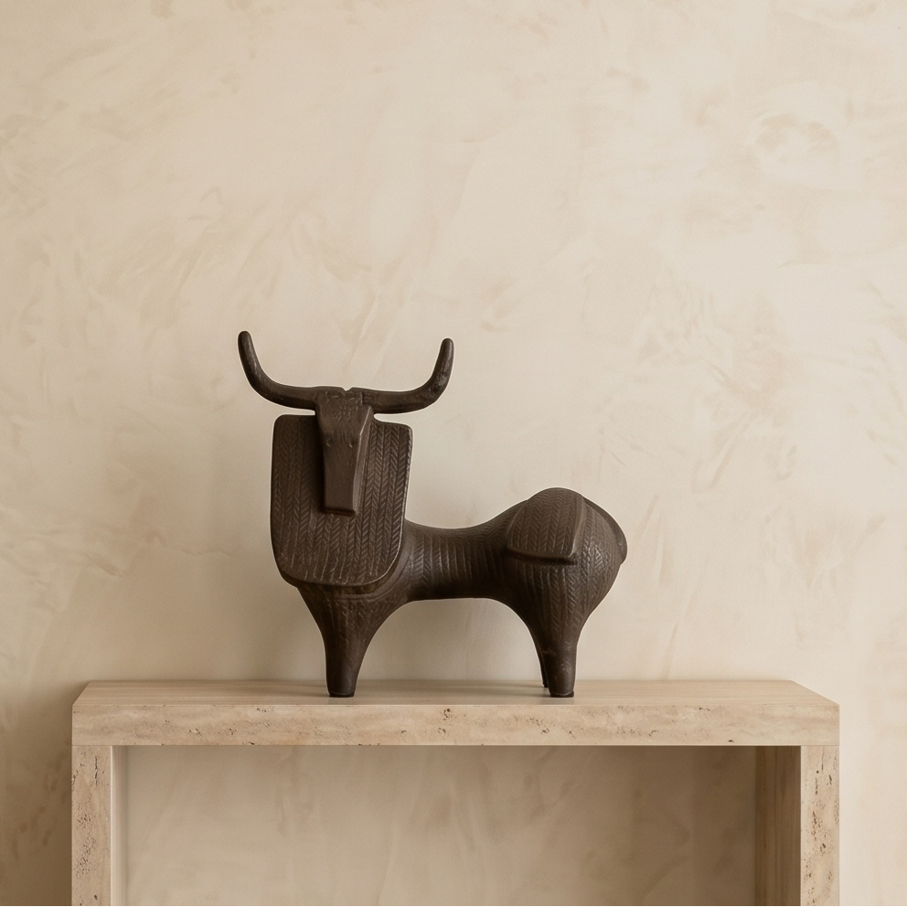 Totem Bull Grand Figurine