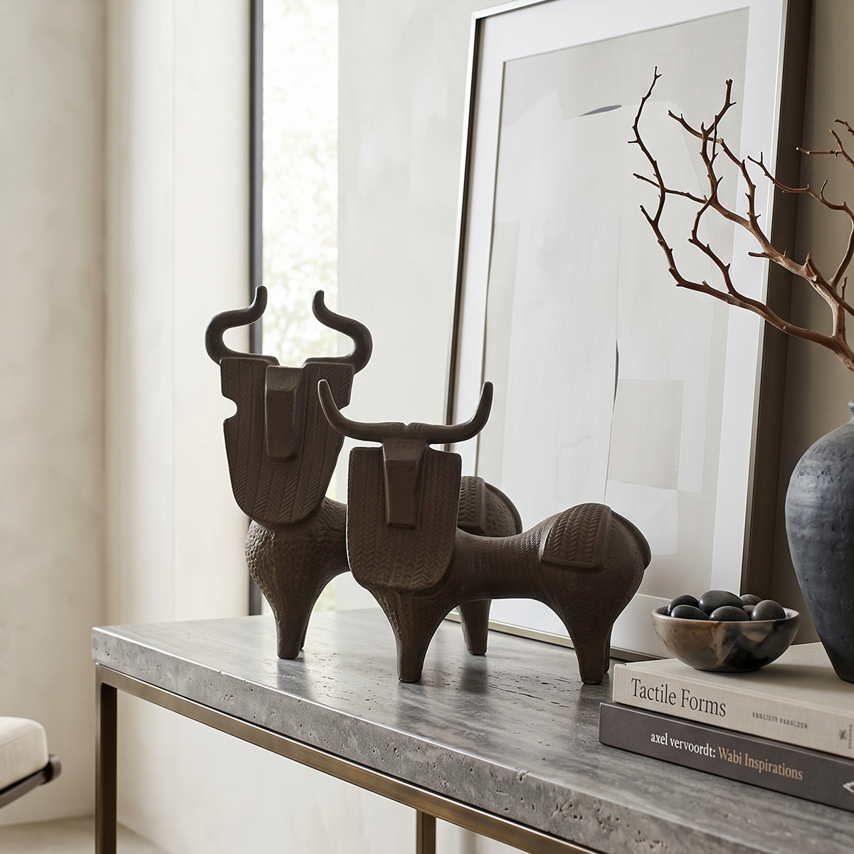 Totem Bull Grand Figurine