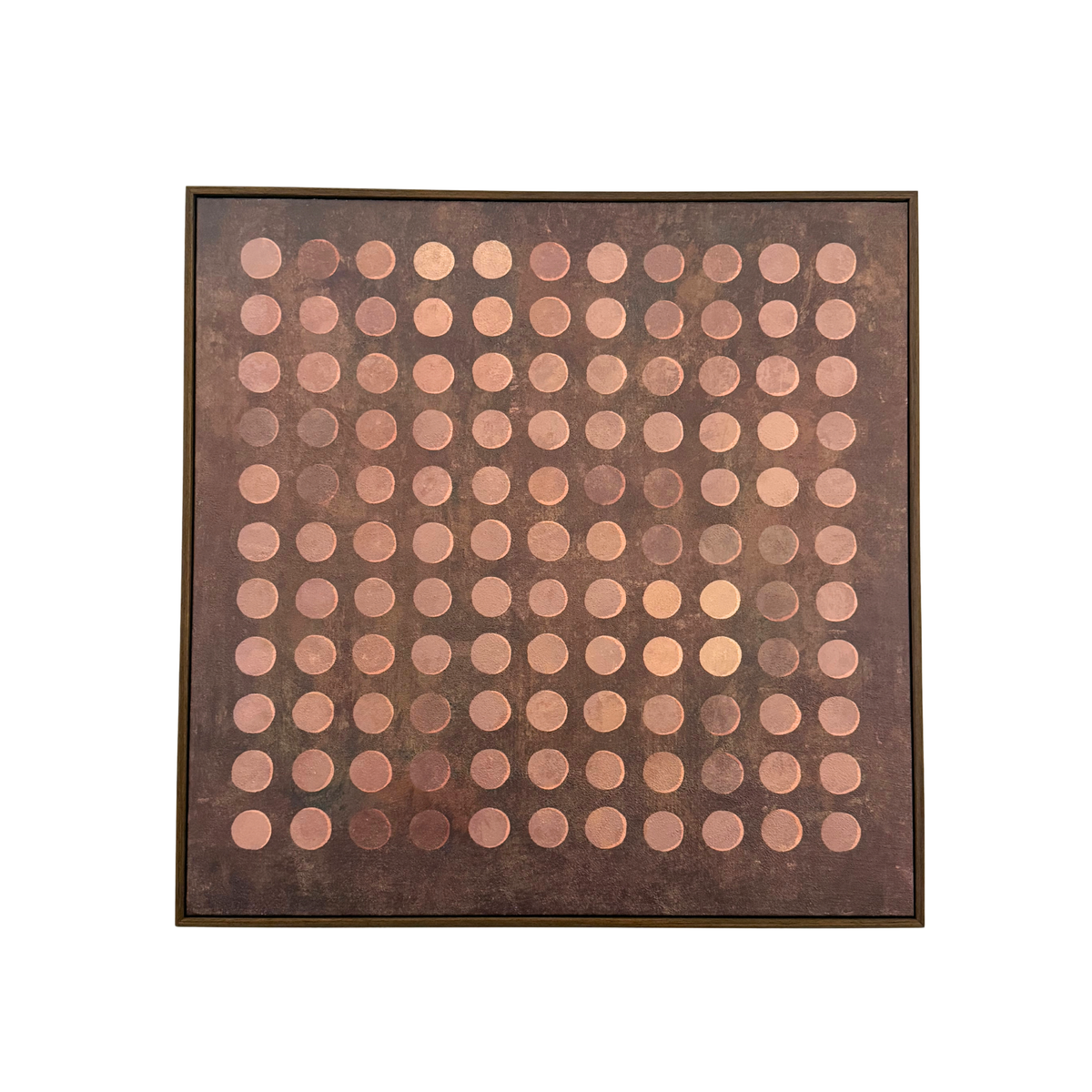 Copper Constellation Textured Canvas