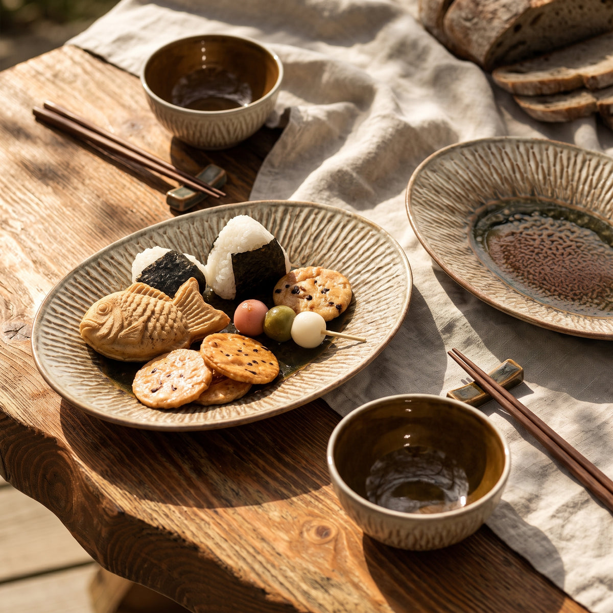 Wabi Stoneware Ridge Bowl