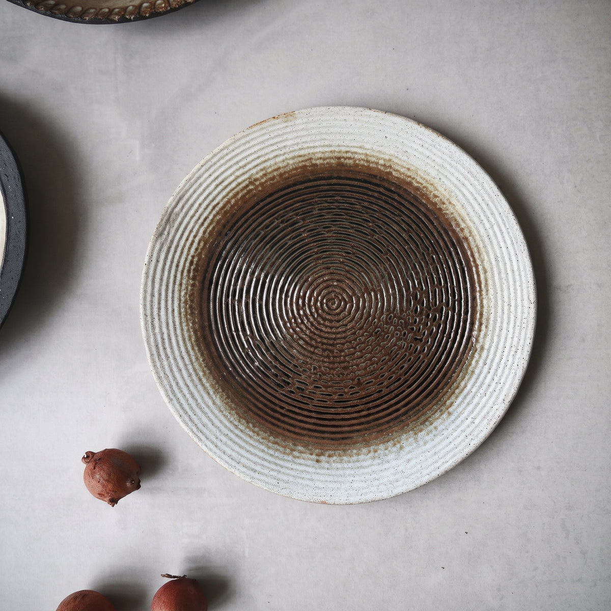 Wabi Stoneware Ring Plate