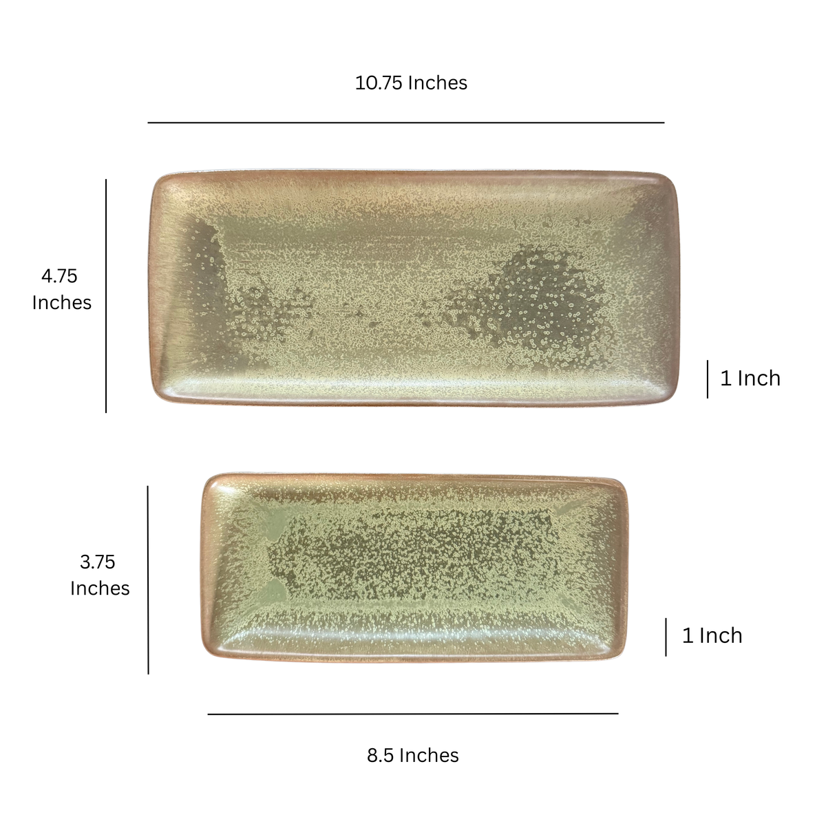 Olive Grove Rectangular Ceramic Platter