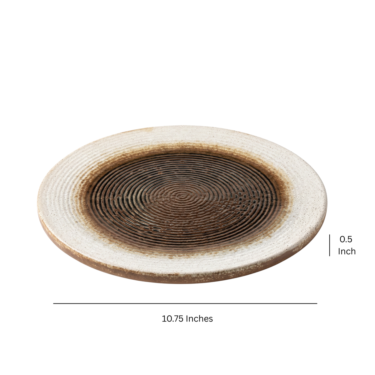 Wabi Stoneware Ring Plate