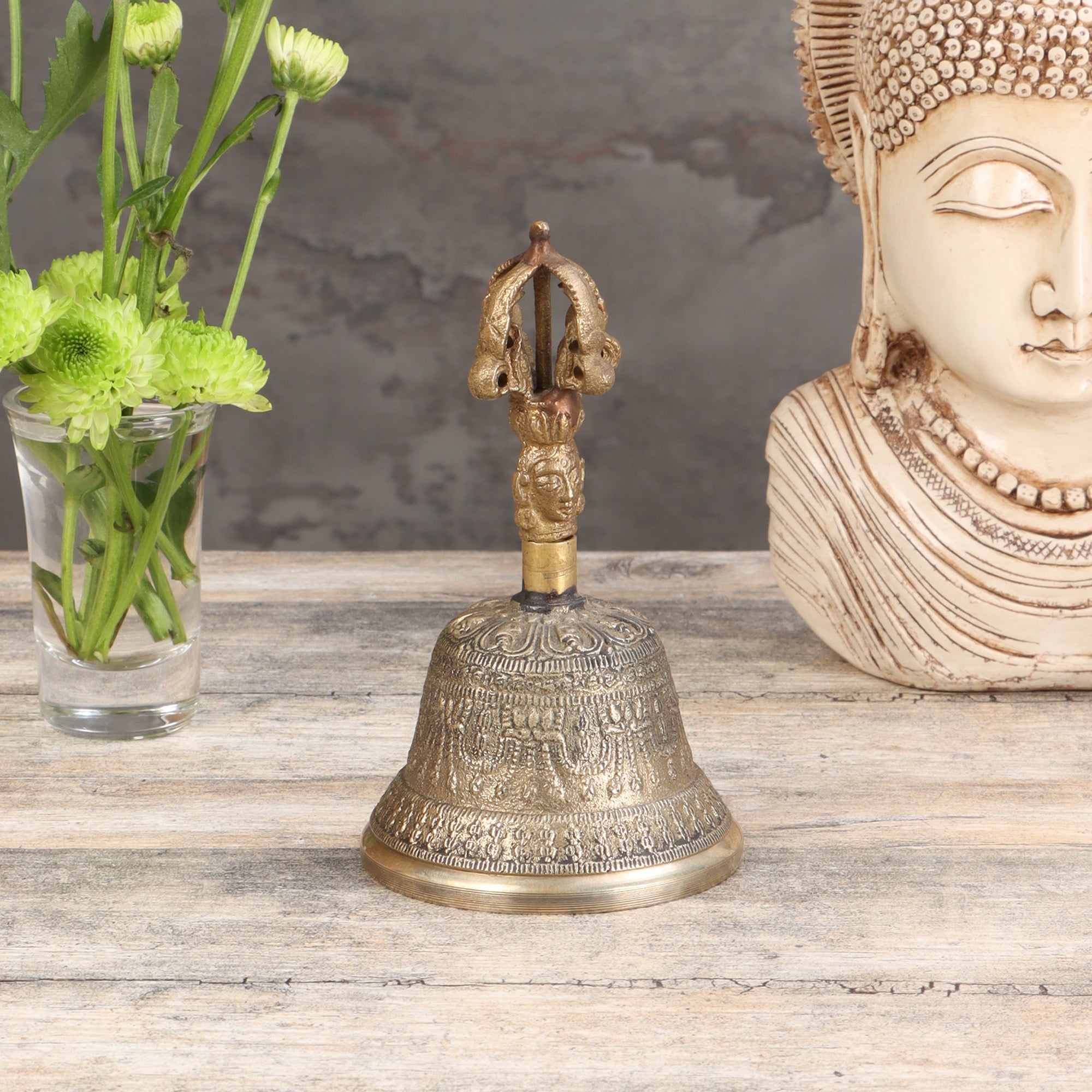 Handcrafted Tibetan Bell (Medium)