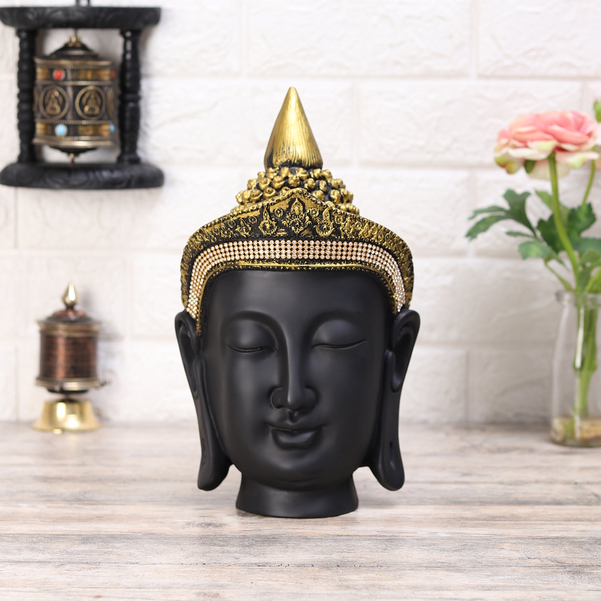 Embellished Buddha Head