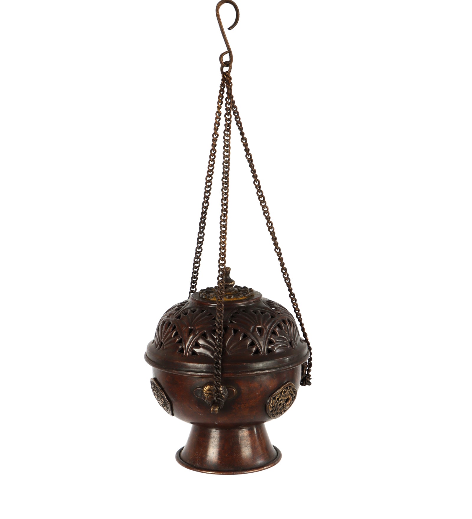 The Smokey Goblet (Brown) - Hanging Incense Holder