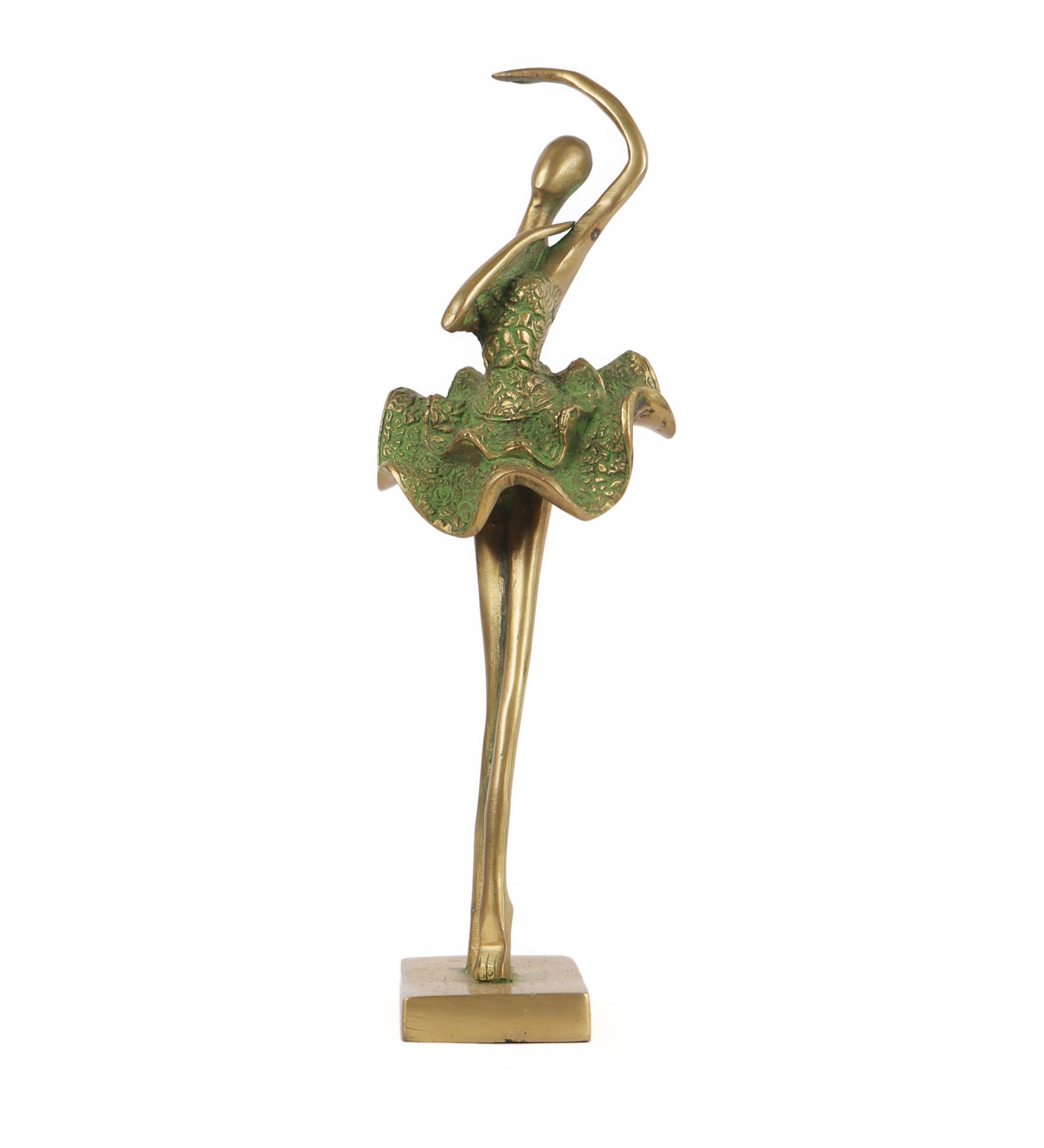 The Ballet Dancer (Green/Gold)