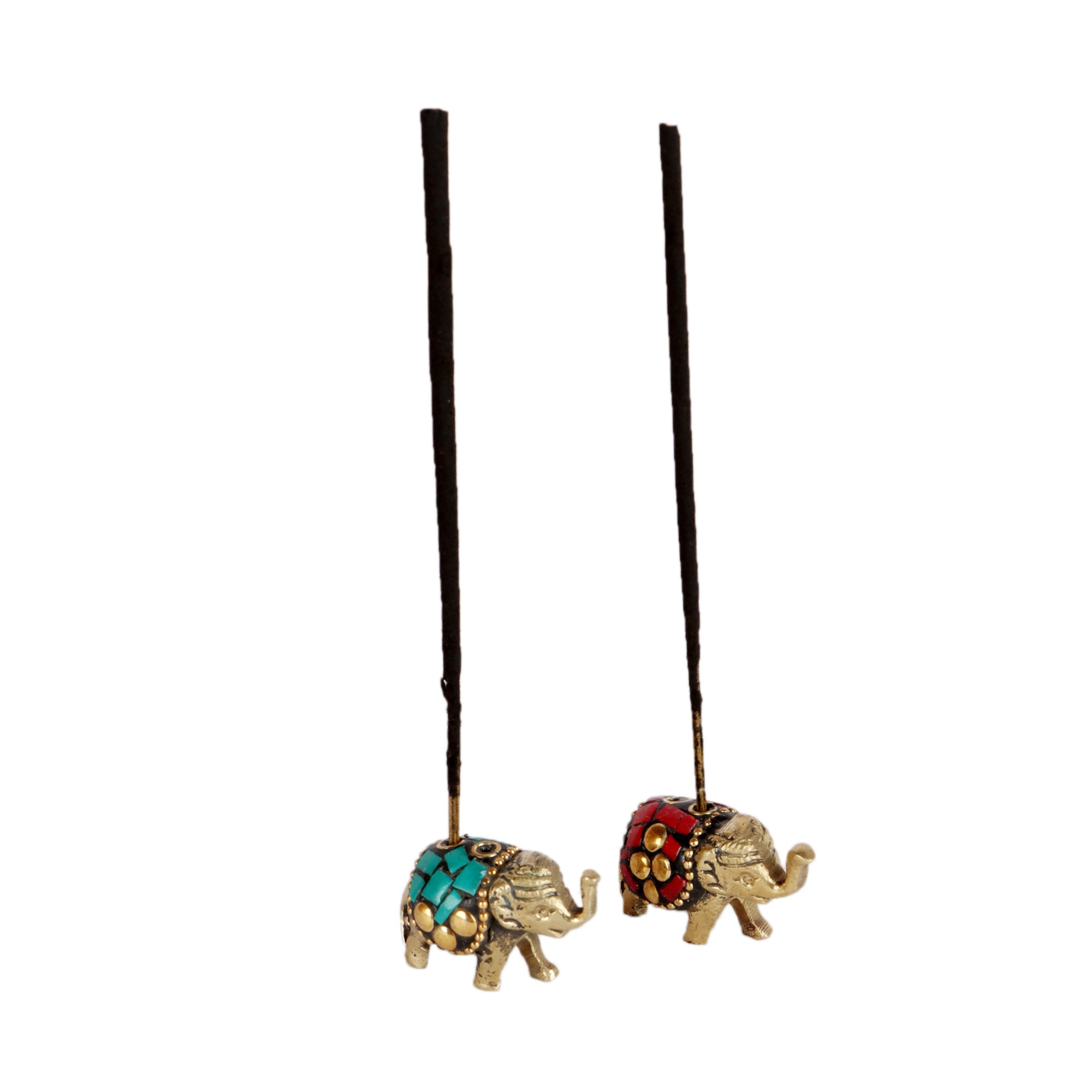 Tiny Elephants - Incense Holders (set of 2)