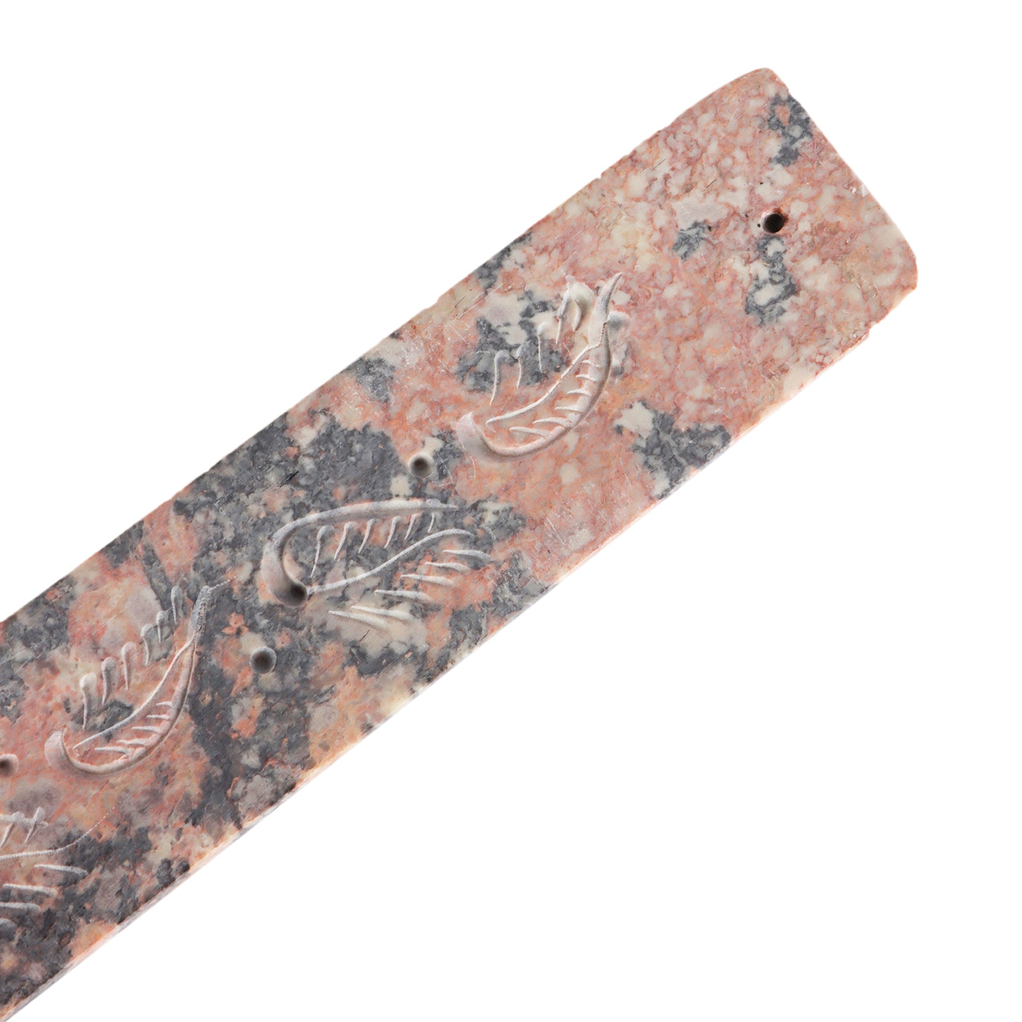 The Marble Slate - Incense Holder (Pink and Grey)
