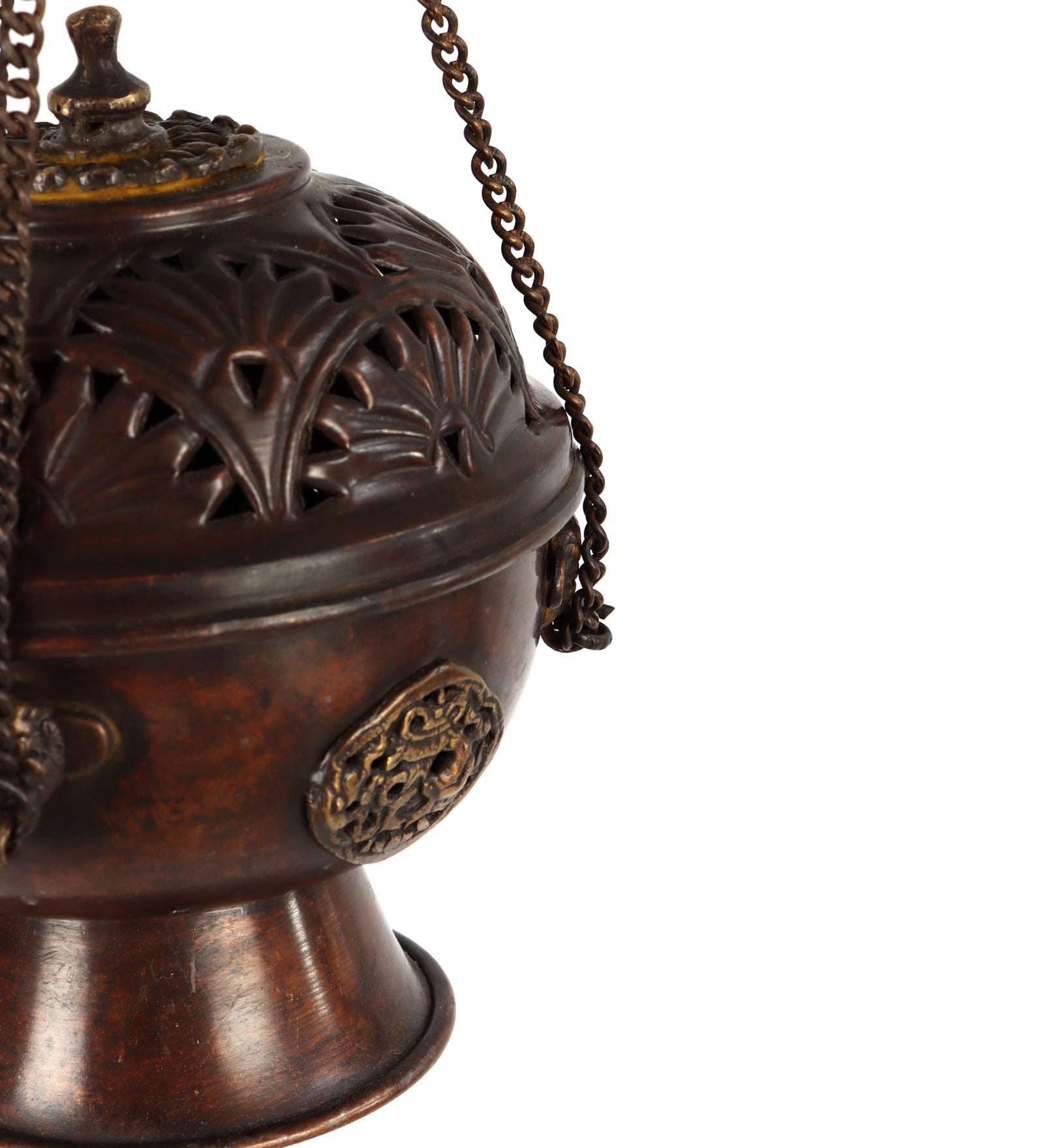 The Smokey Goblet (Brown) - Hanging Incense Holder