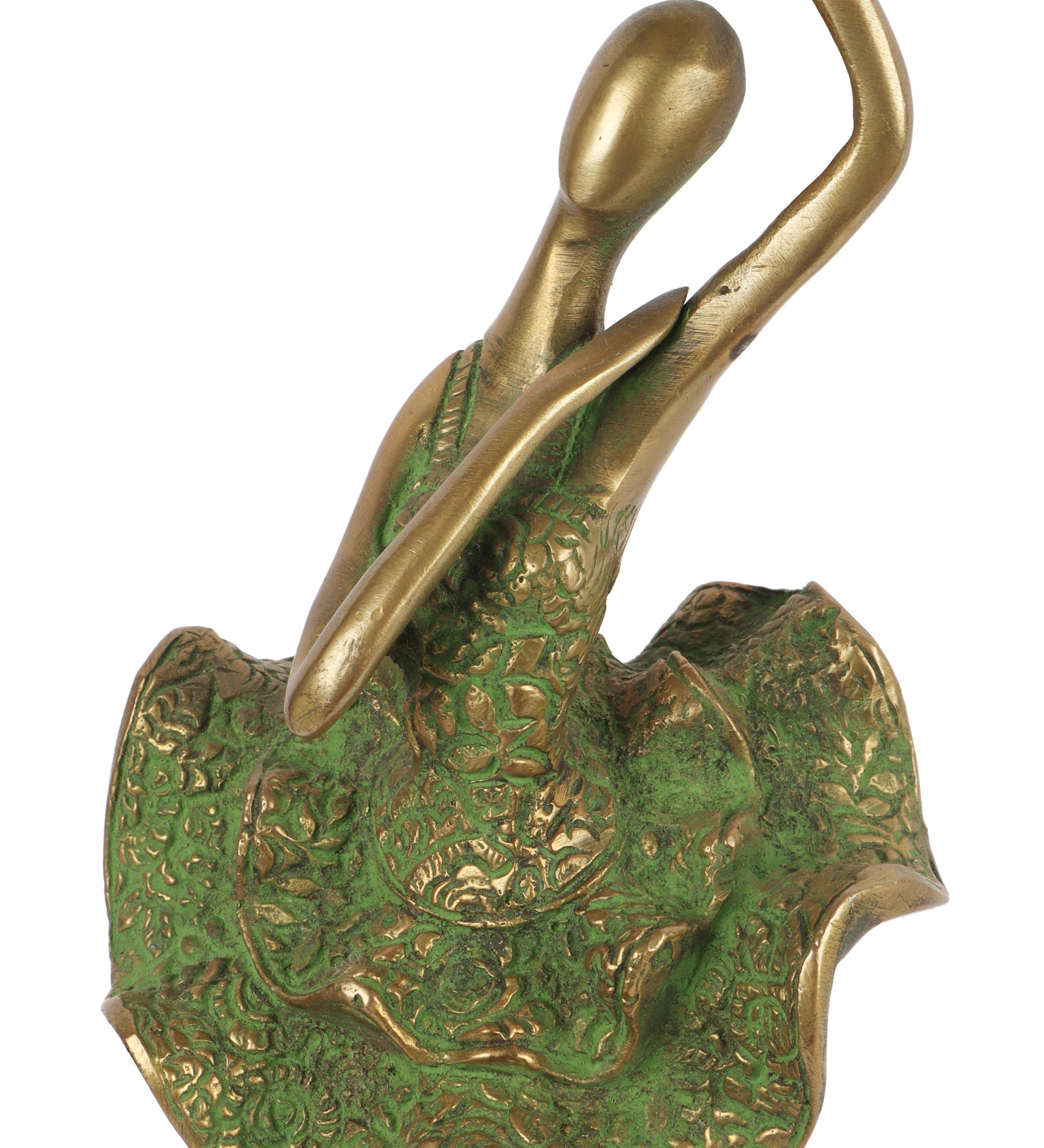 The Ballet Dancer (Green/Gold)