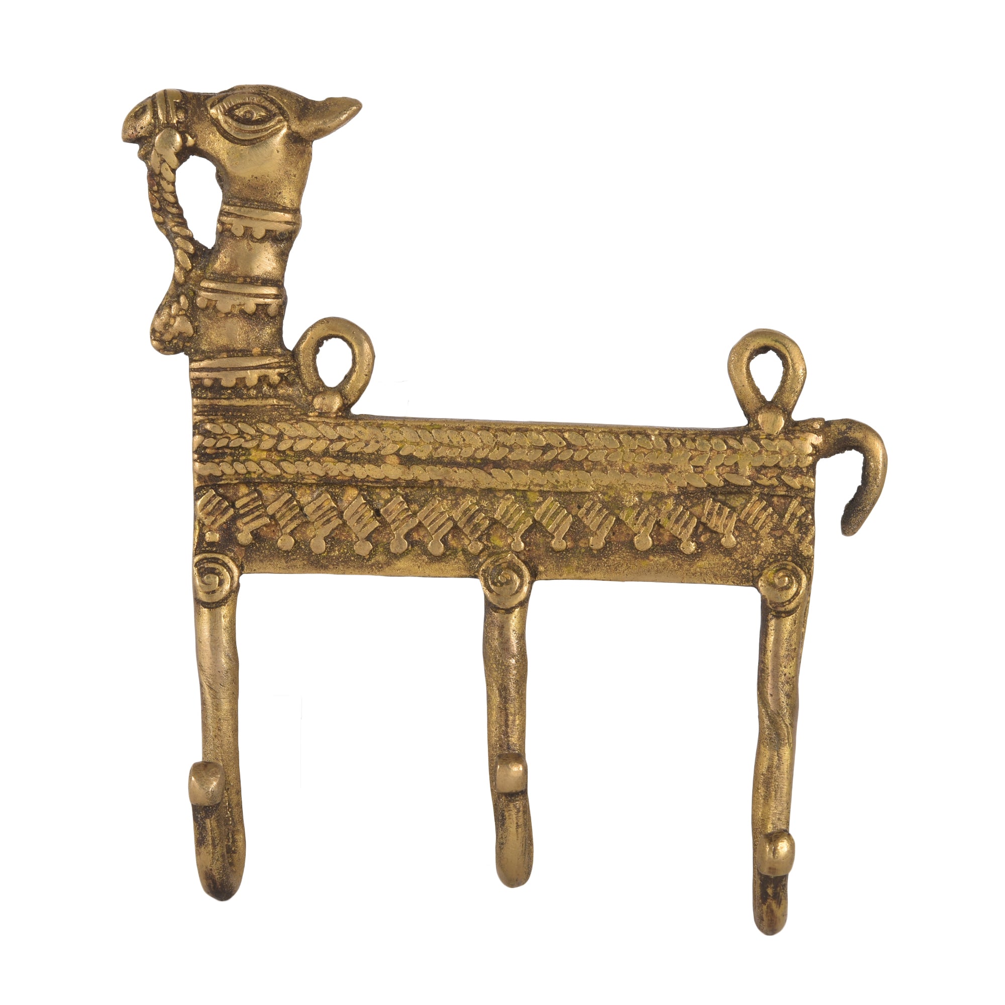 Camel Brass Key Hanger