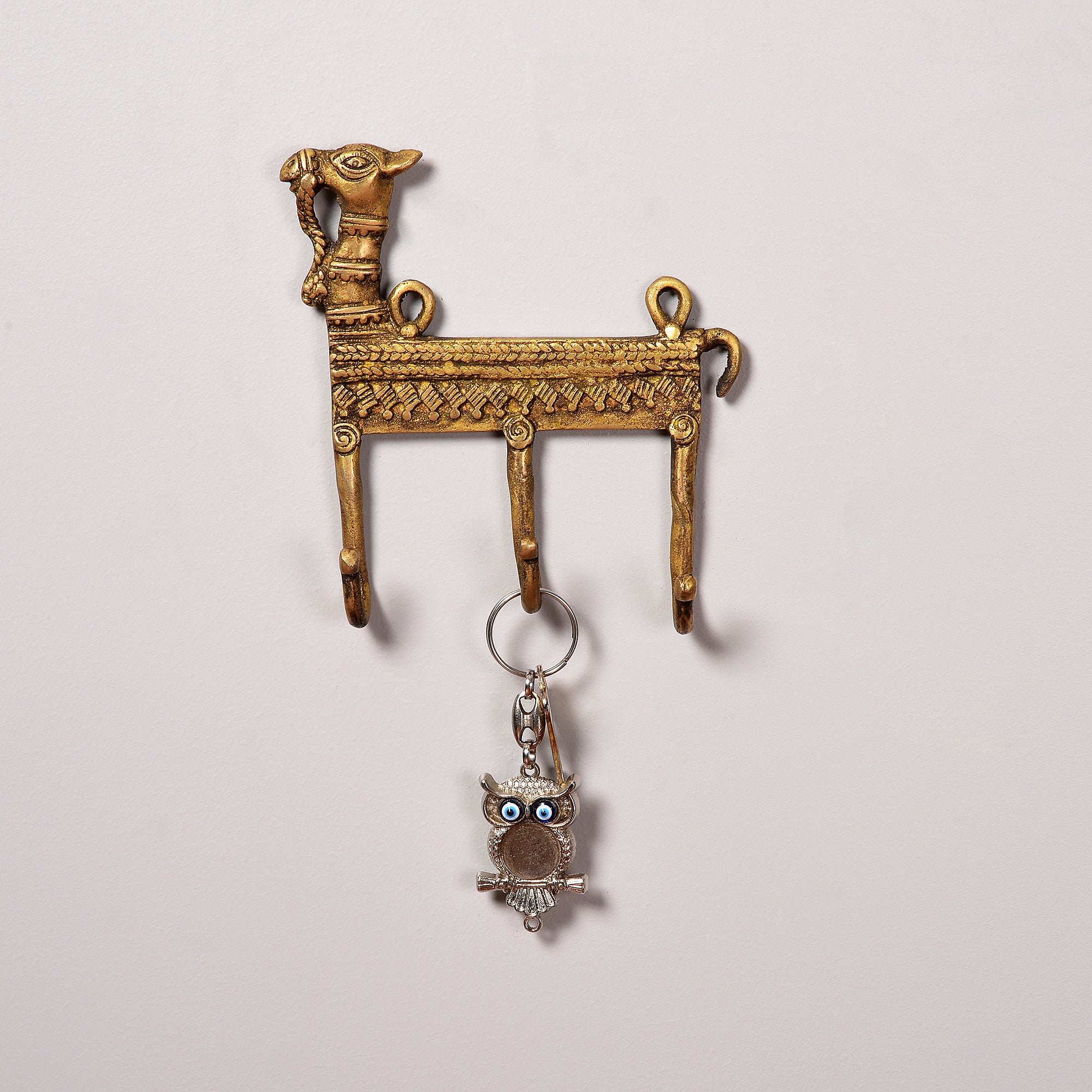 Camel Brass Key Hanger