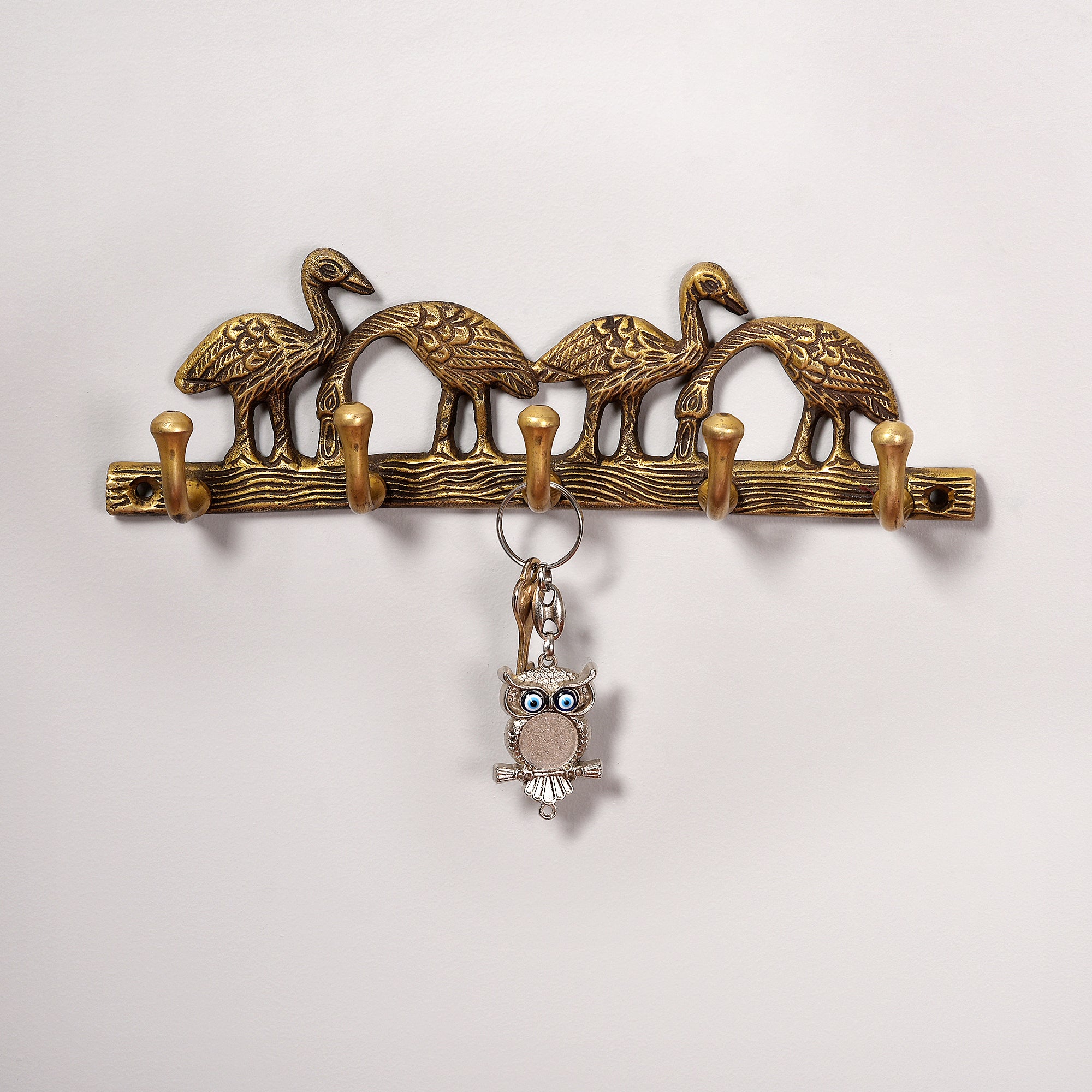 Flock of Ducks - Brass Key Hanger