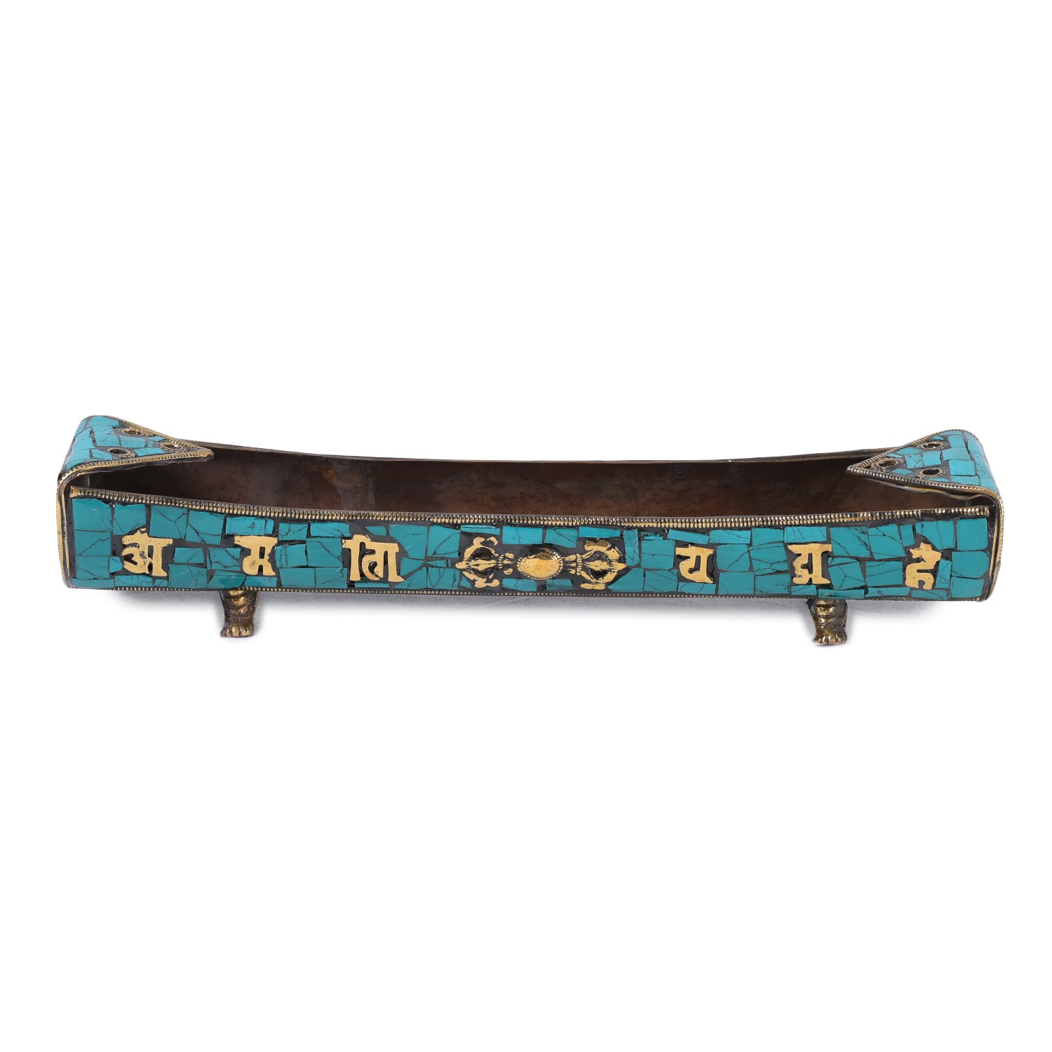 The Turquoise Boat - Incense Holder