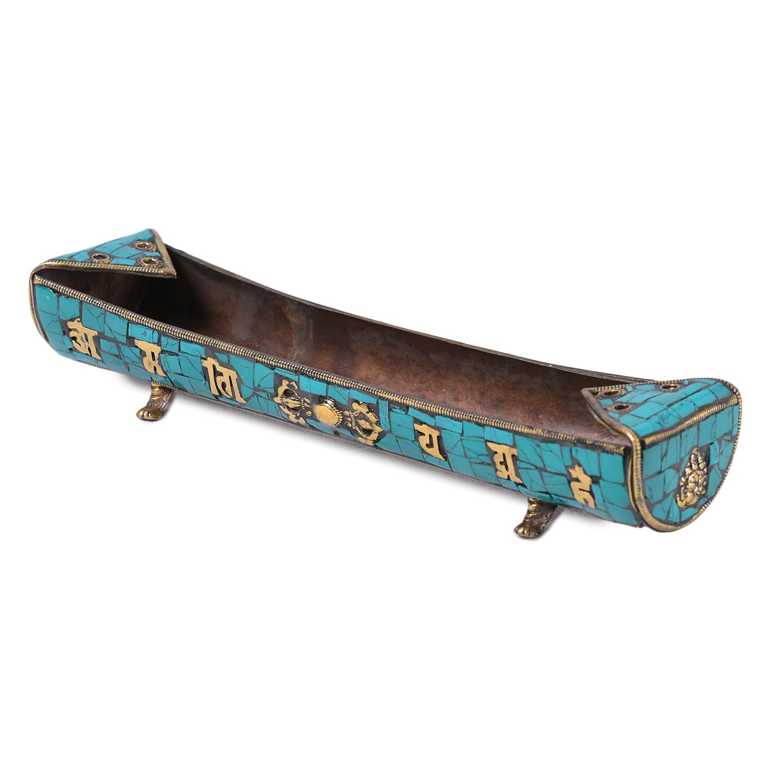 The Turquoise Boat - Incense Holder