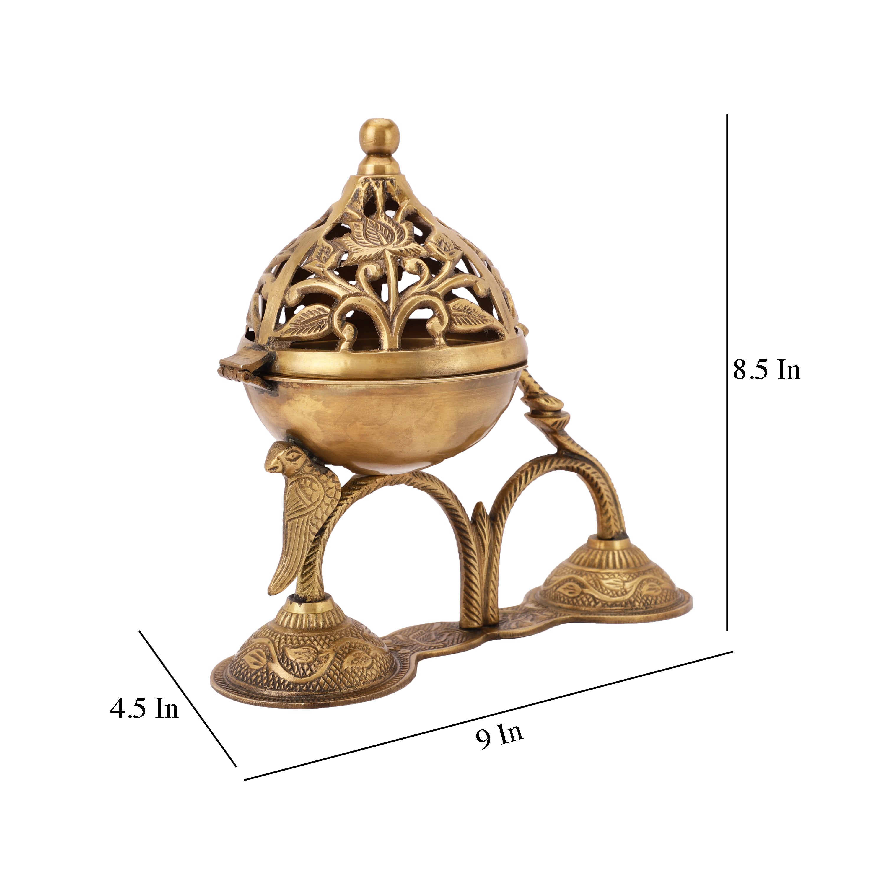 Parrot Brass Dhupdani