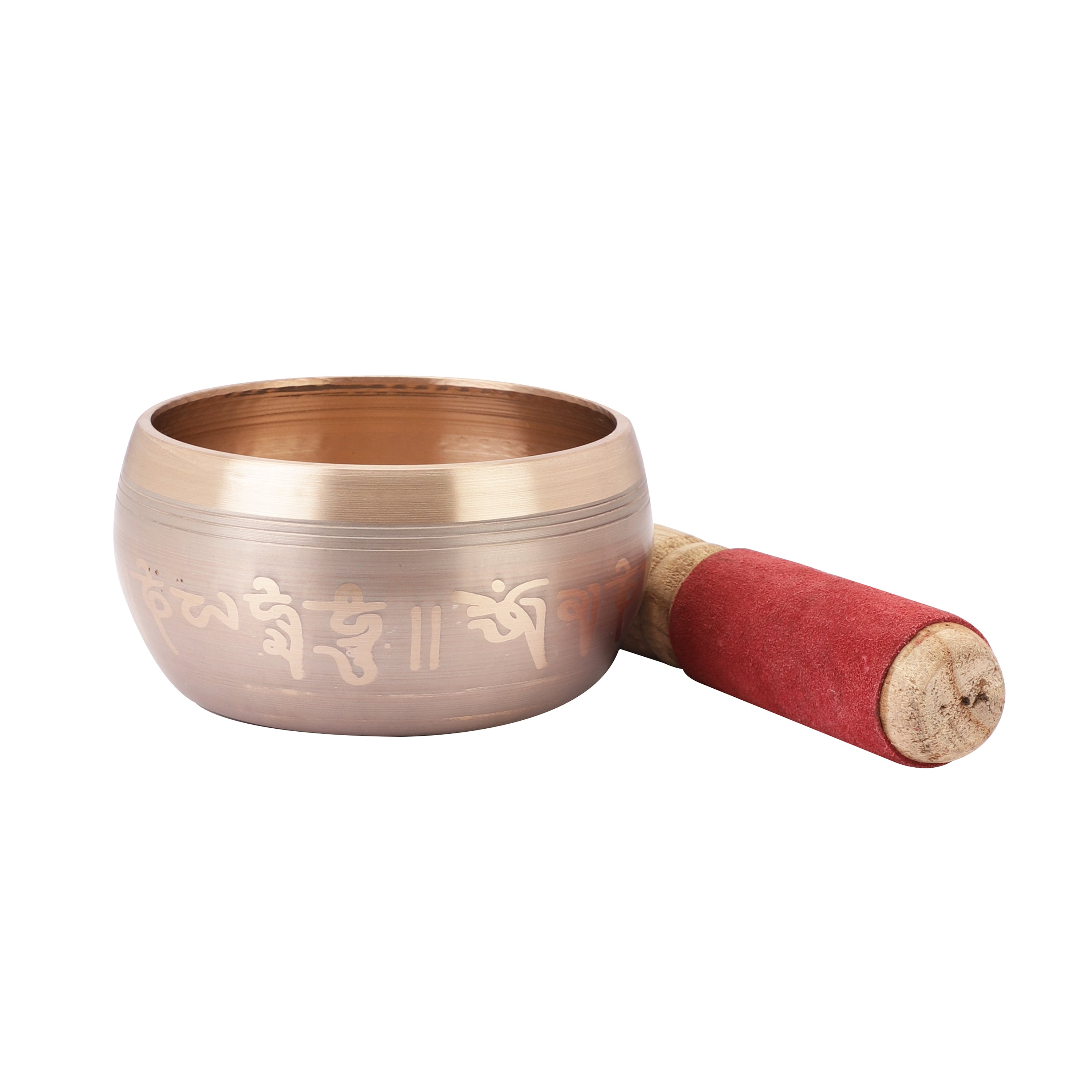 Buddha Star Carving Tibetan Singing Bowl (with stick)