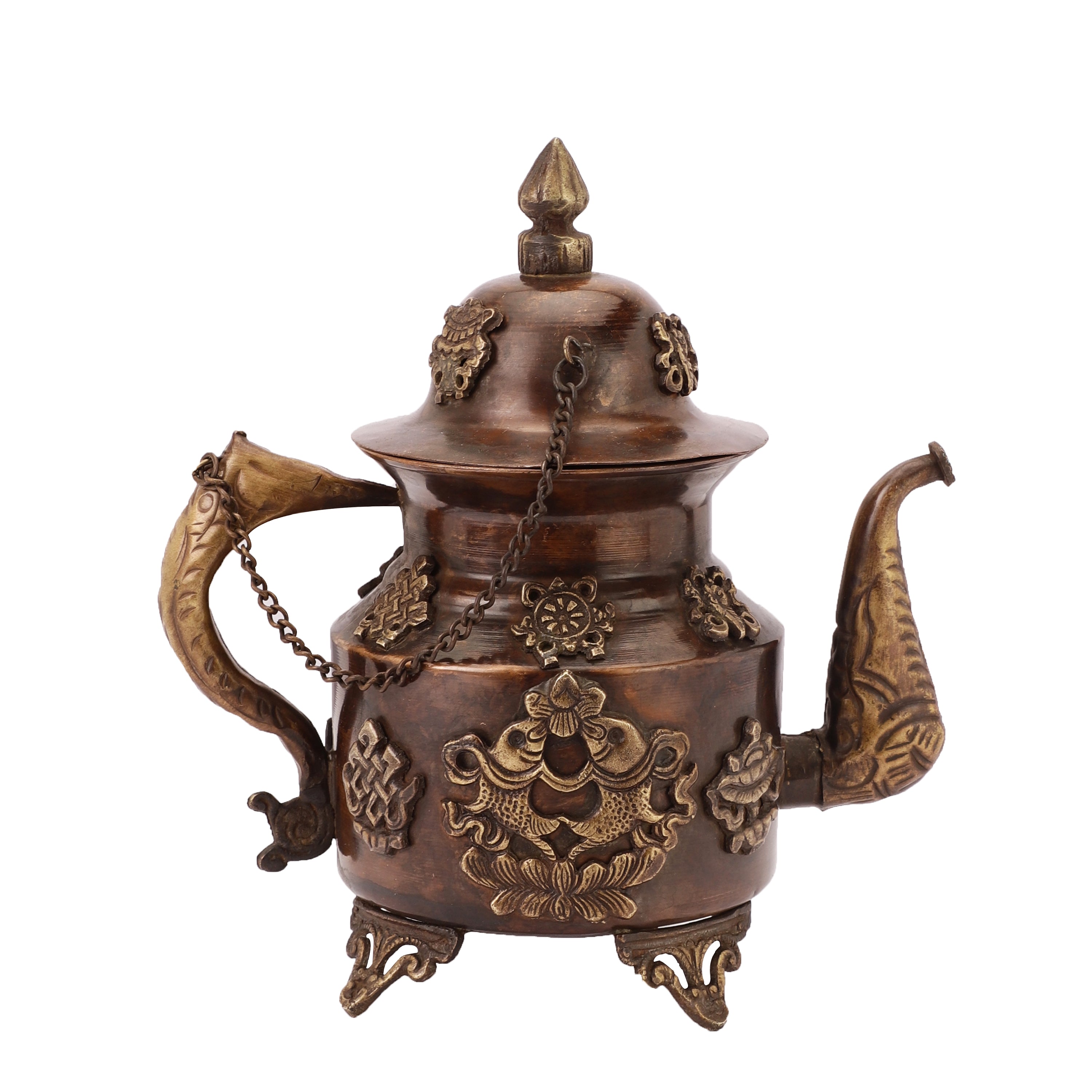 Antique Decorative Kettle (Single)