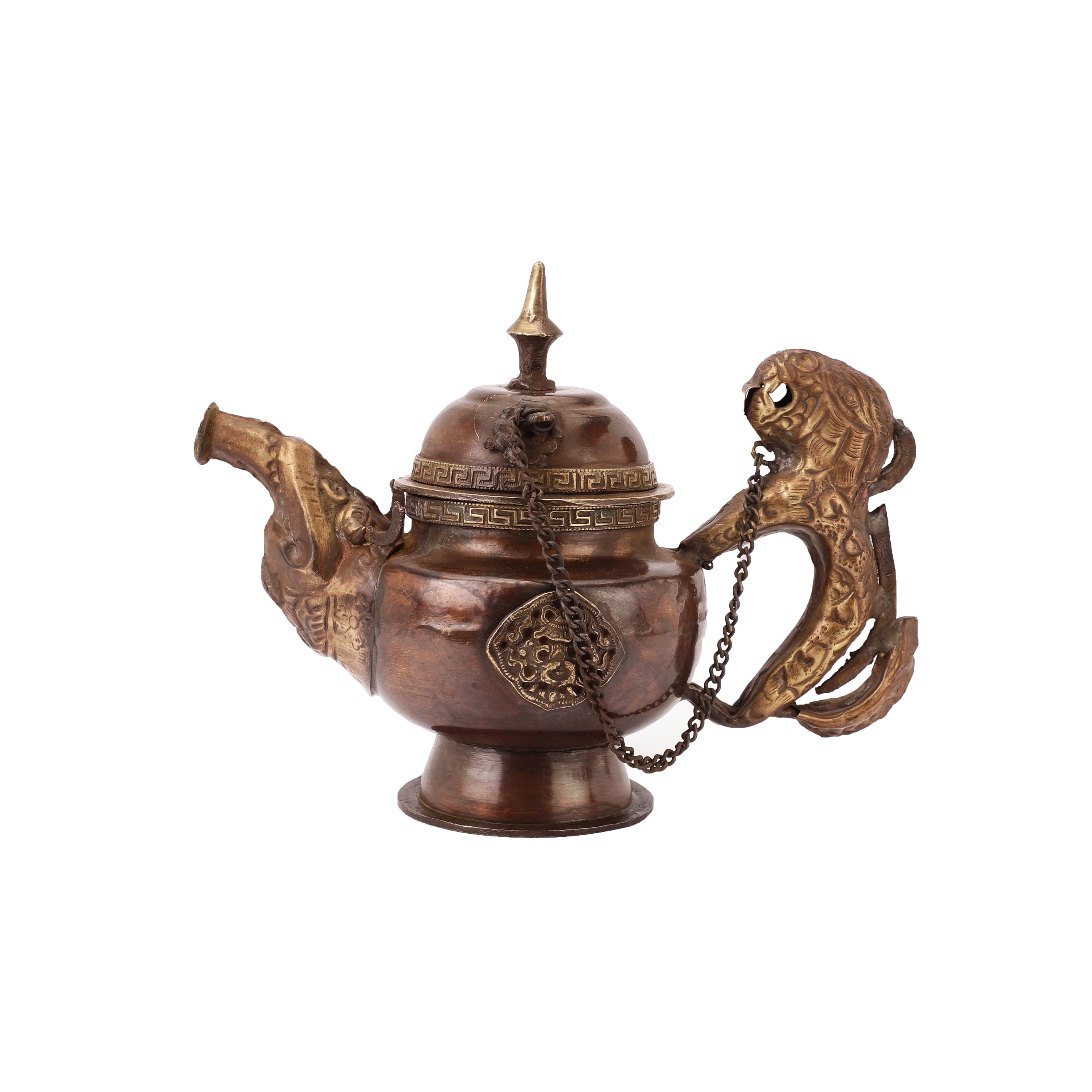 Antique Decorative Kettle (Single)