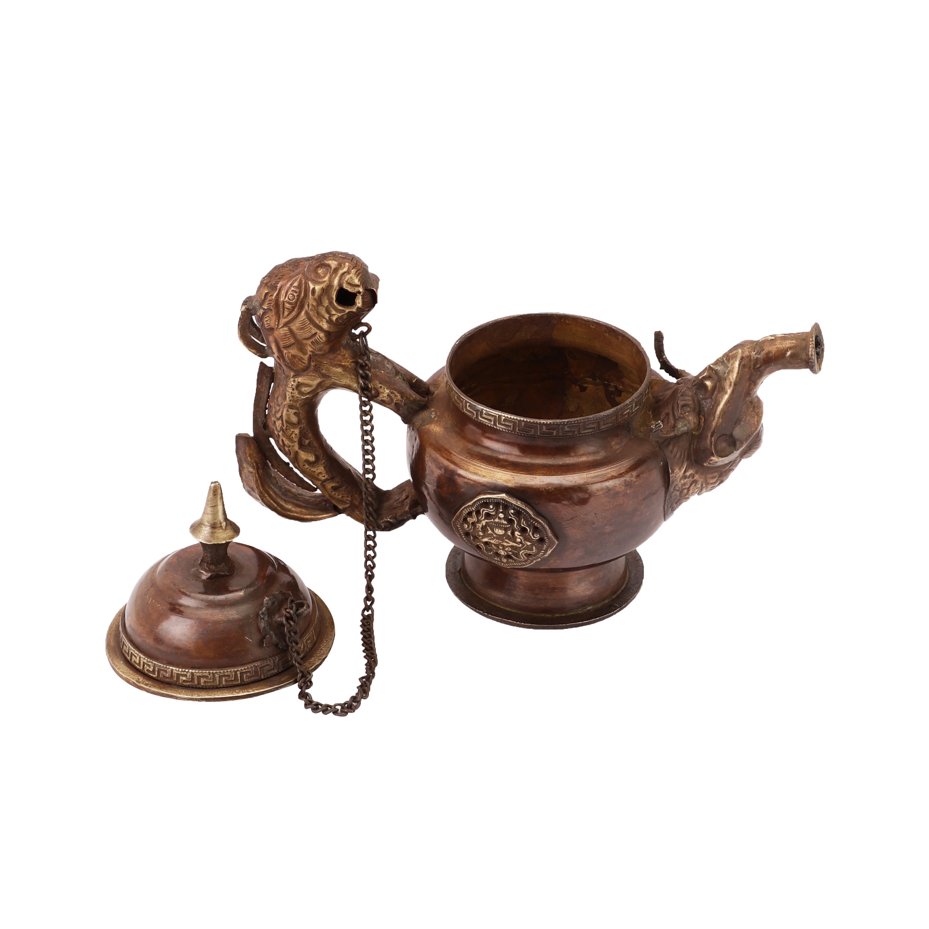 Antique Decorative Kettle (Single)