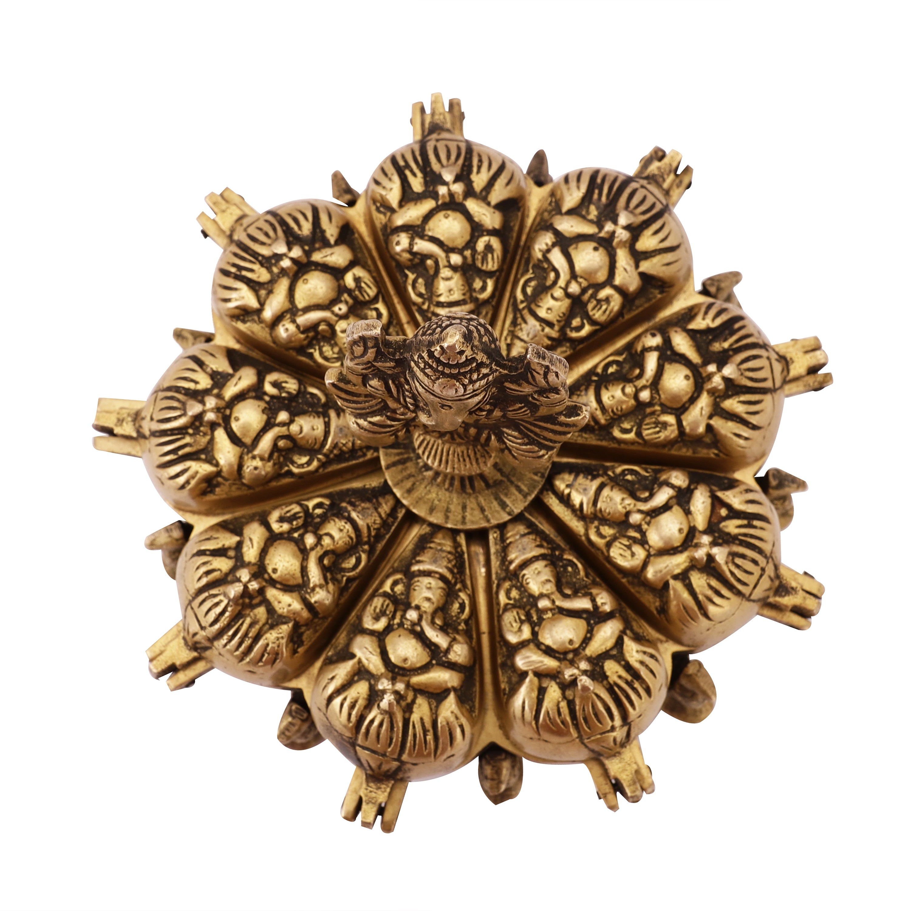 Ganesh Brass Pooja Box