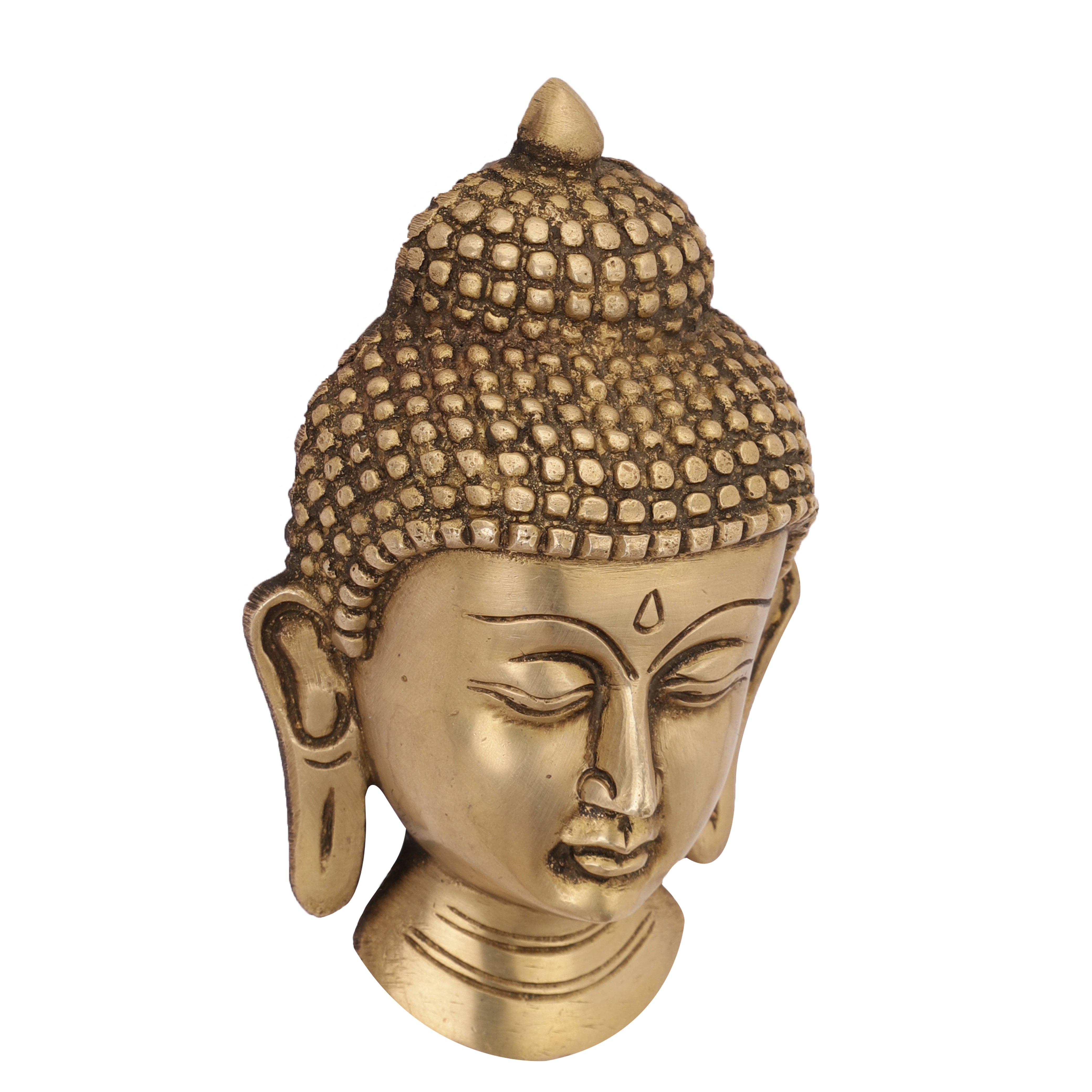 Buddha Metal Wall Mask (Single)