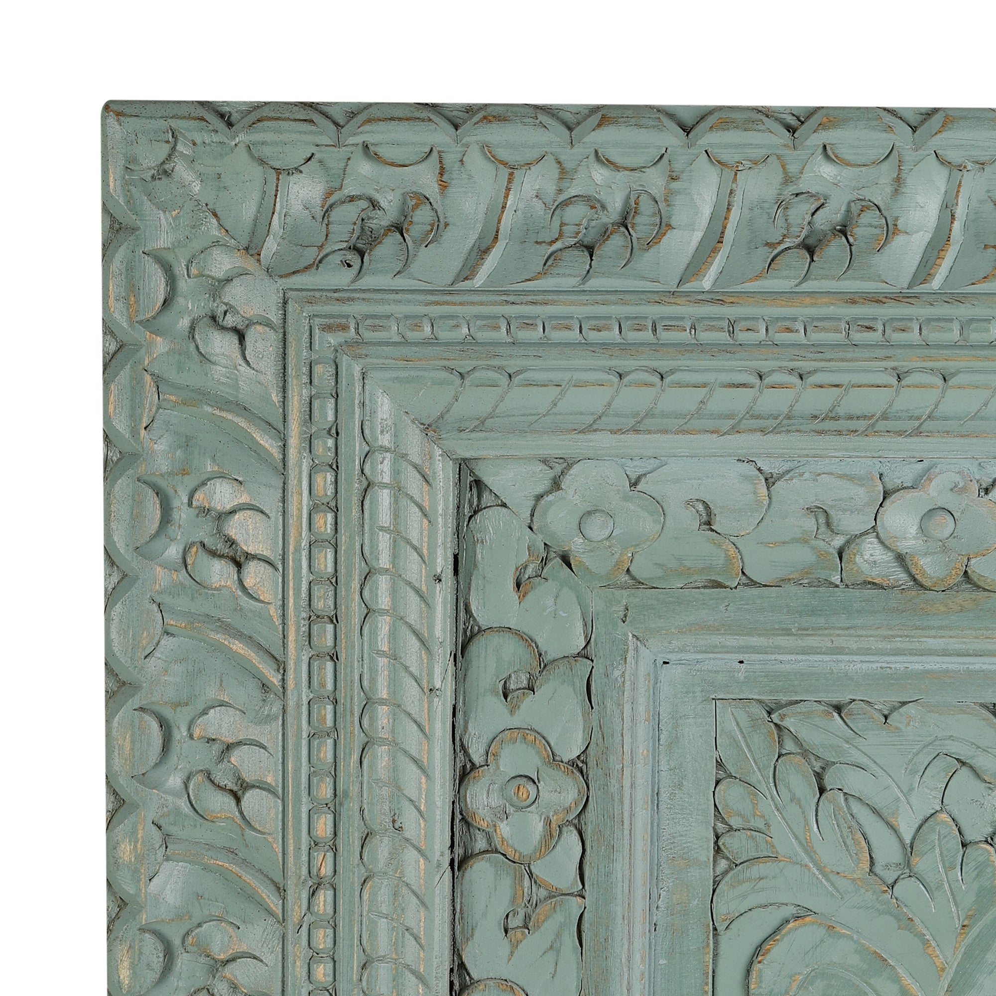 Falak Hand Carved Wall Mirror