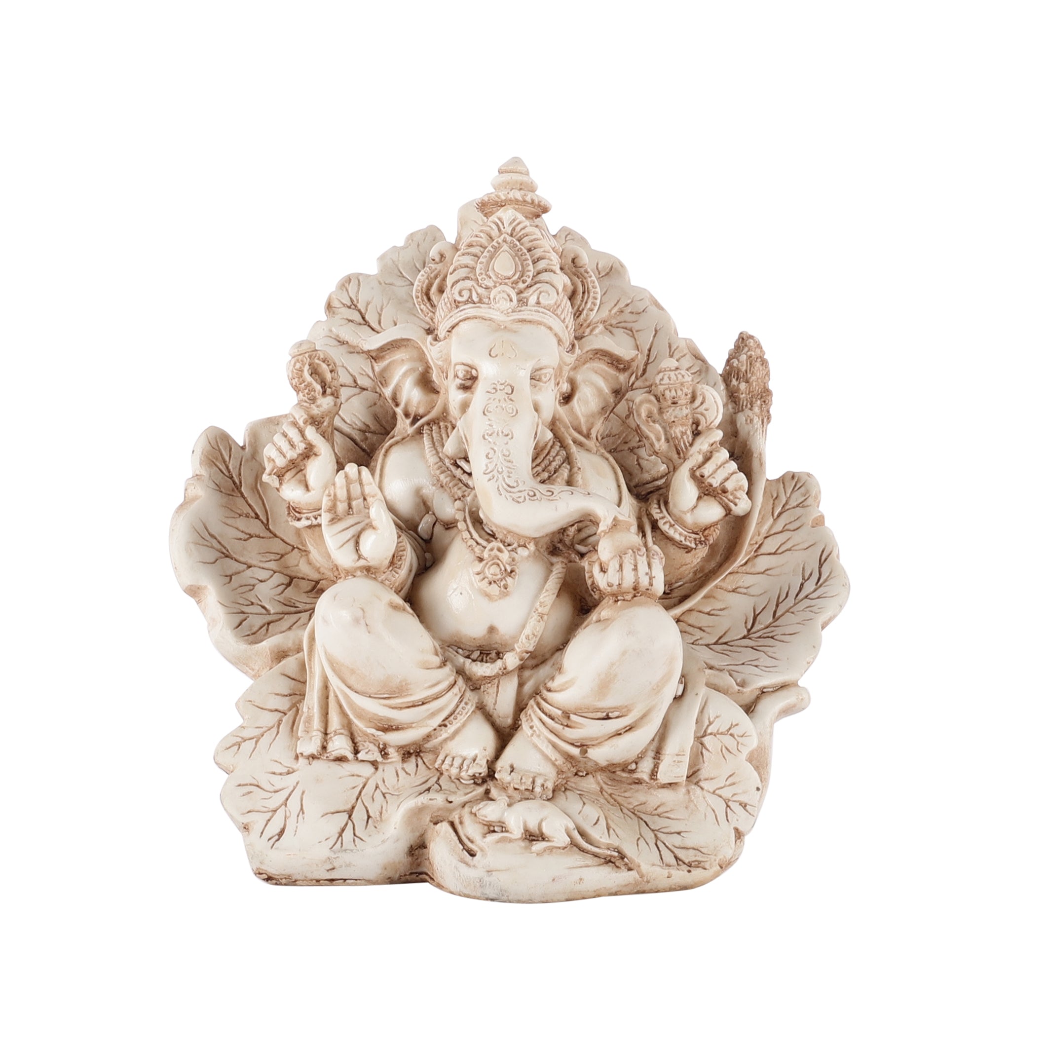 Lotus Ganesh Idol