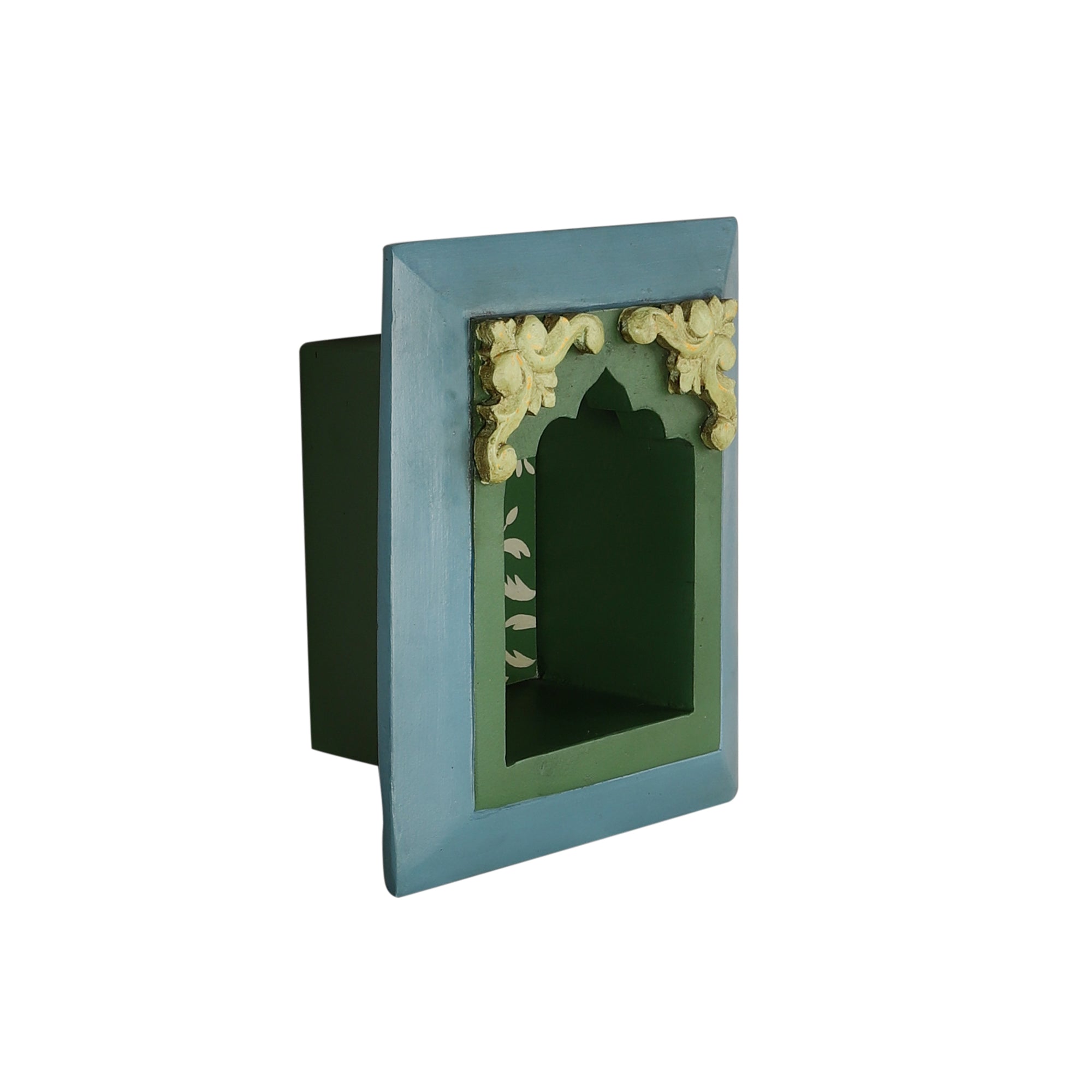 Naksh Green Wall Box Shelf