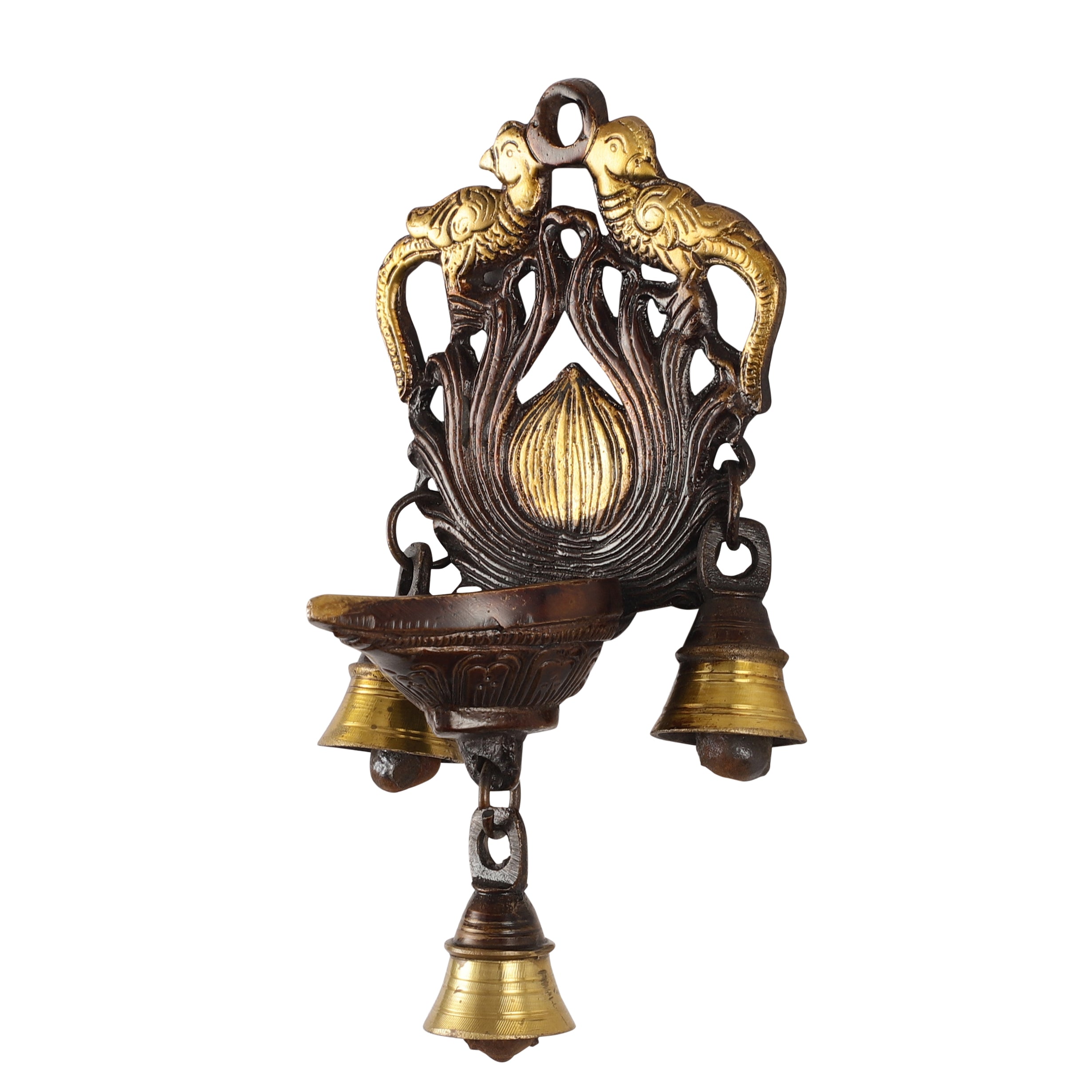 Parrot Wall Hanging Oil Lamp