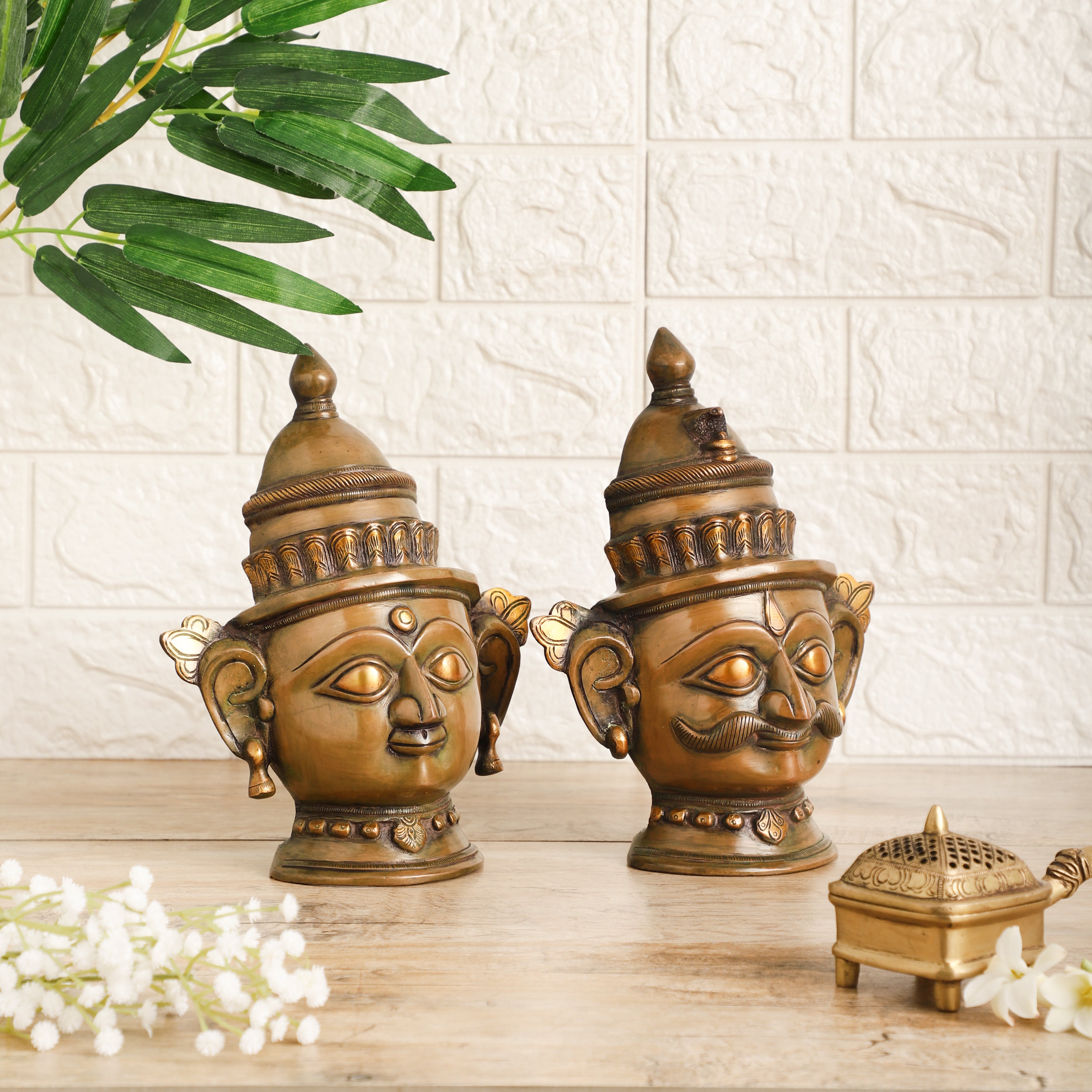 Shiv Parvati Table Decor (Set of 2)