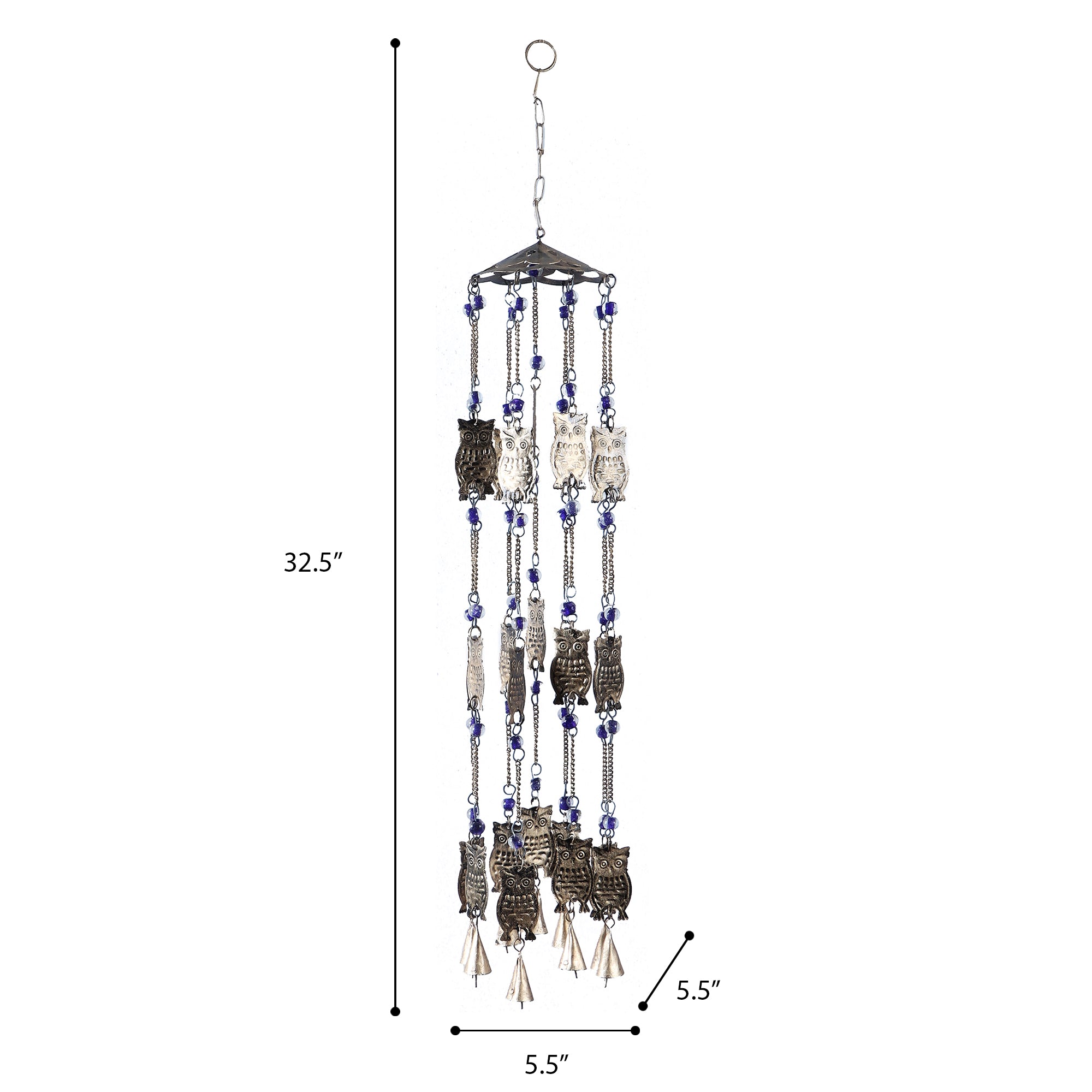 The Curious Owl Wind Chime