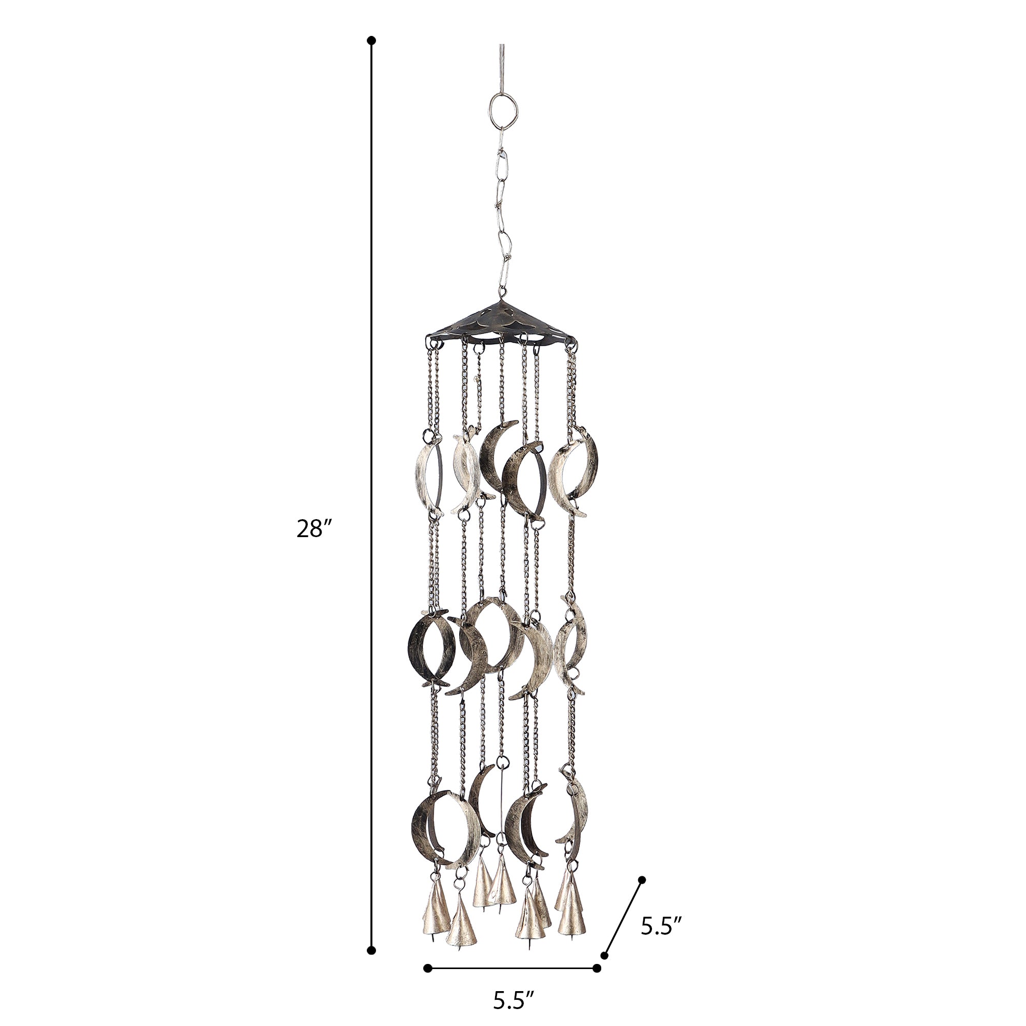 The Moon Chandelier Wind Chime