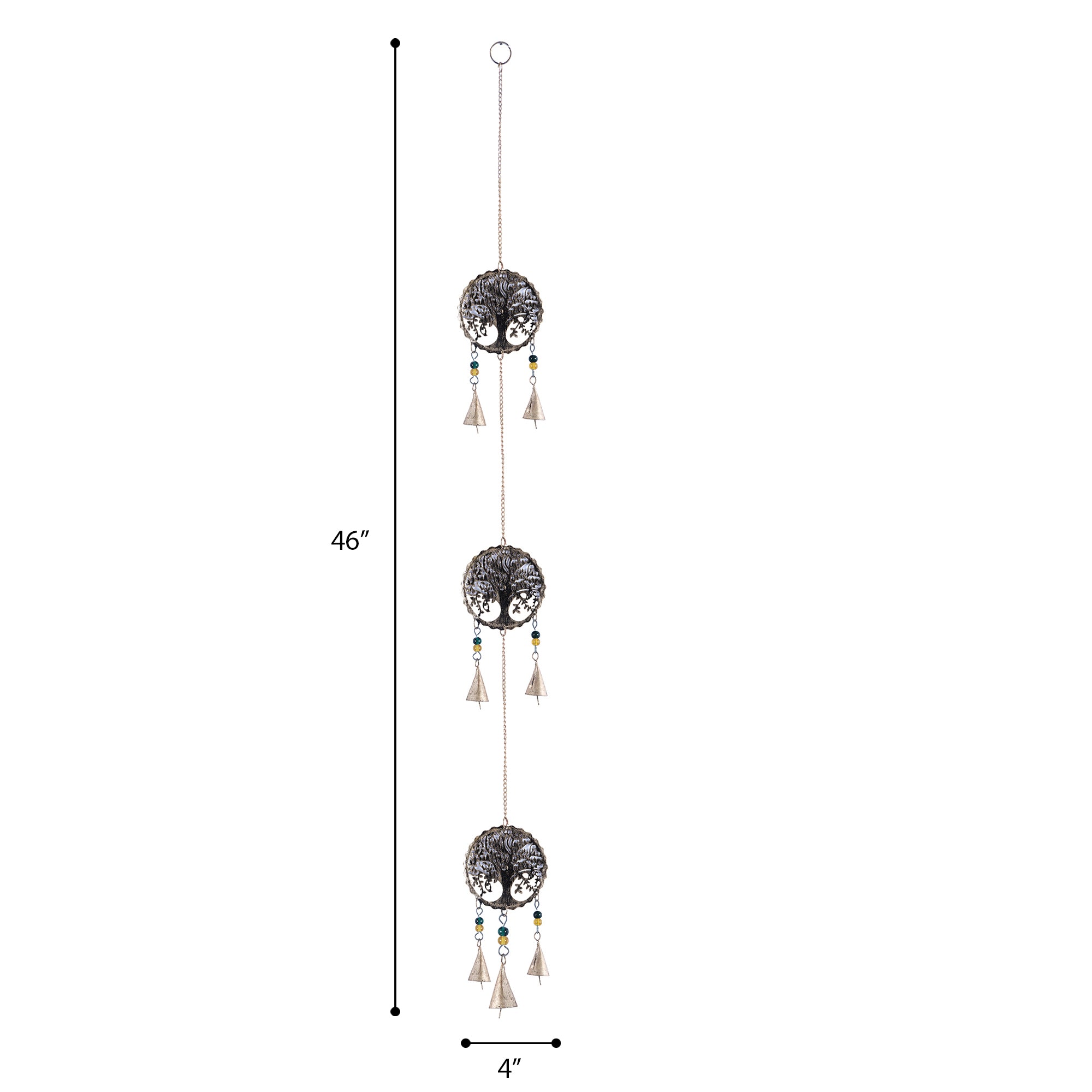 Rustic Tree of Life Wind Chime (Single)